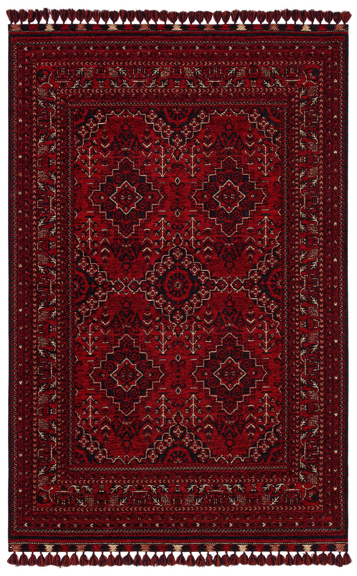 Covor, Conceptum Hypnose, rosu, 120x180 cm, chenille acrilic si poliester, antiderapant