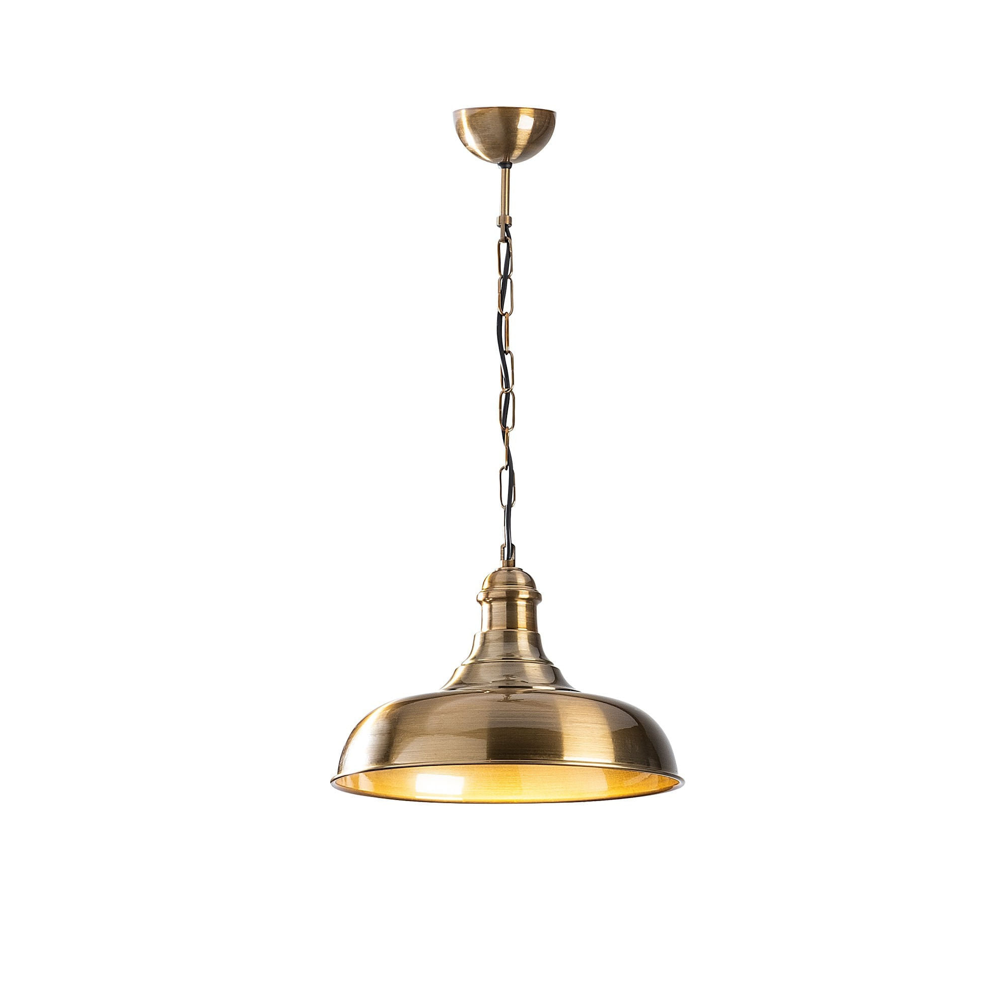 Candelabru, Opviq, metal, auriu, 32x32x66 cm