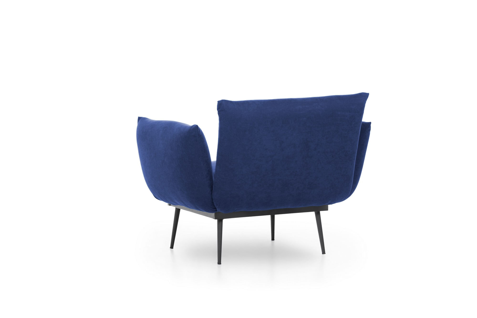 Fotoliu, Hanah Home, in, albastru marin, 90x95x80 cm — imaginea 6