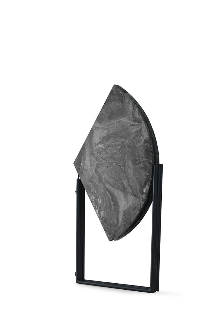 Masa dining, Hanah Home, pal melaminat, antracit, 100x100x72 cm — imaginea 3