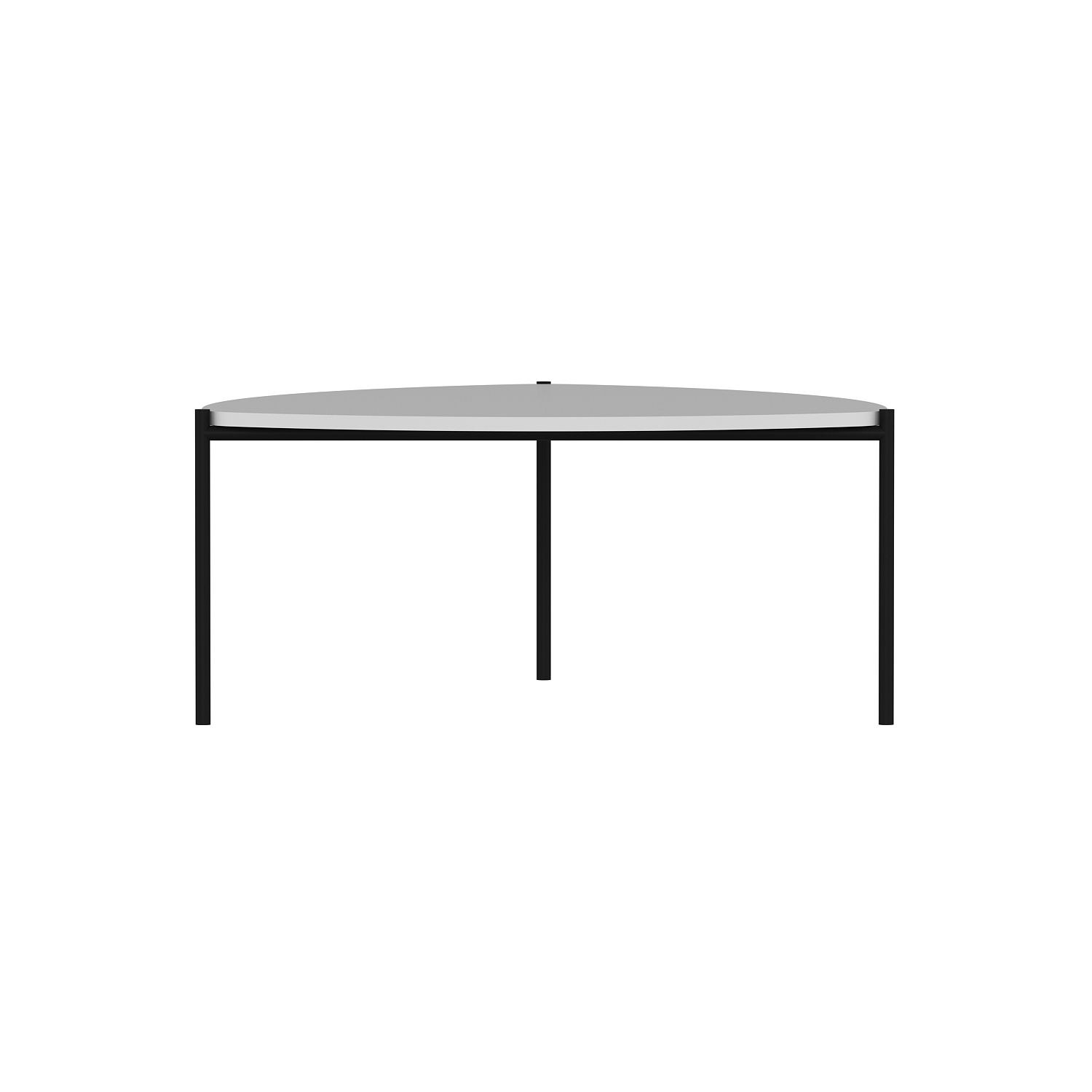 Masuta de cafea, Hanah Home, pal melaminat, alb, 90x89x40 cm — imaginea 6