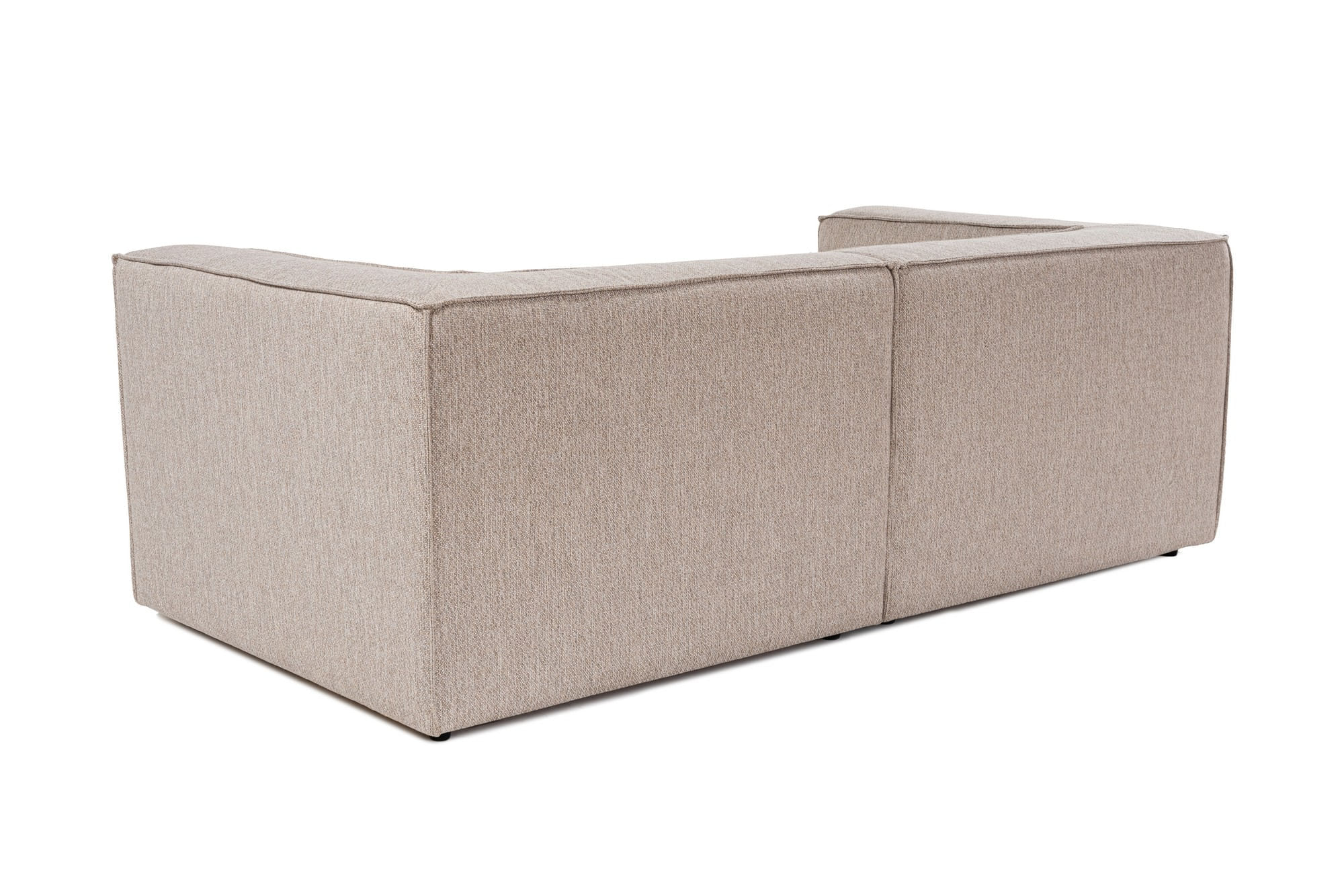 Canapea 2 locuri, Atelier Del Sofa, lemn de carpen, stofa in, bej nisip, 190x95x65 cm — imaginea 8