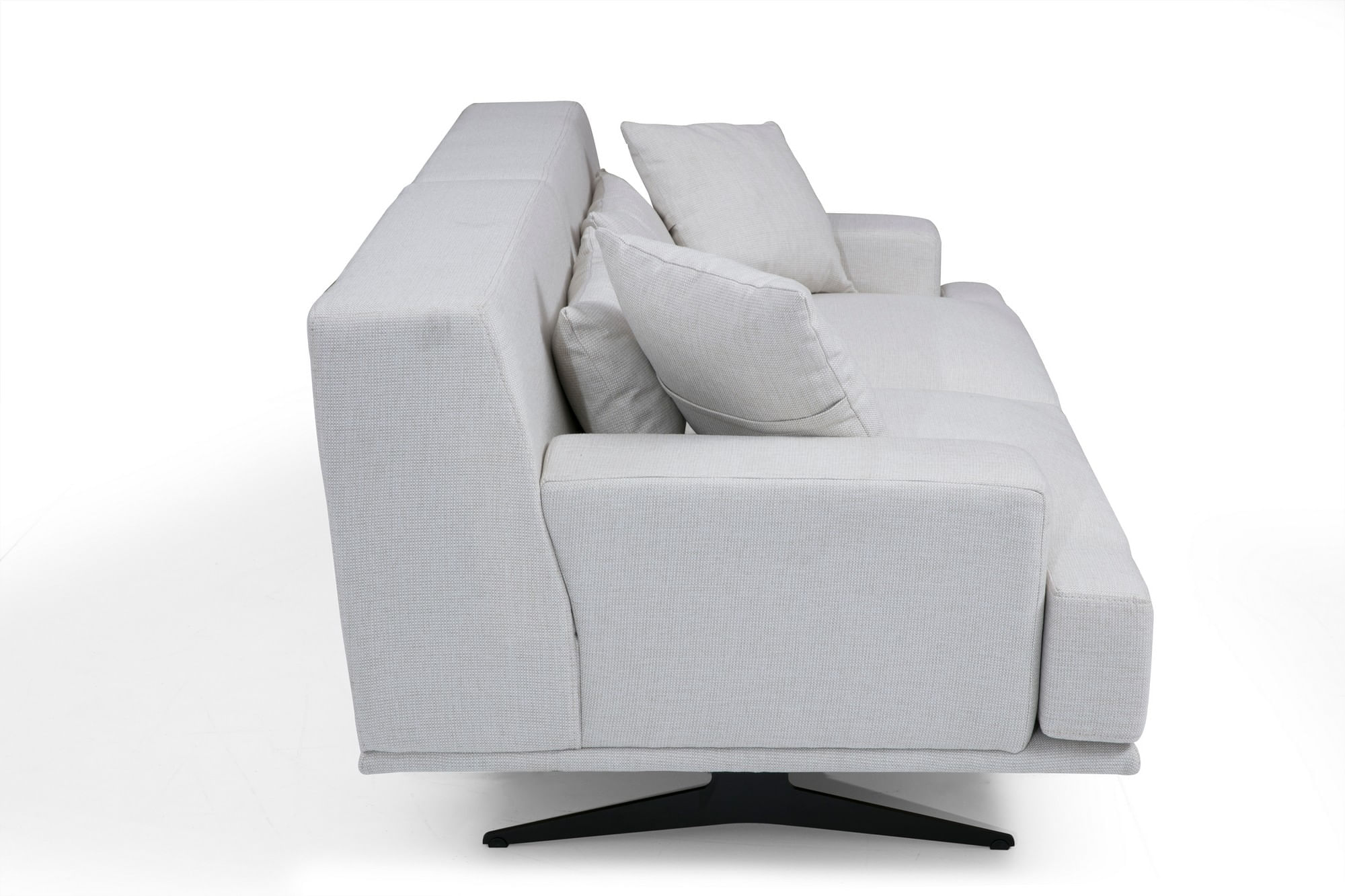 Canapea 2 locuri, Atelier Del Sofa, lemn fag si pal, bej, 200x110x80 cm — imaginea 6