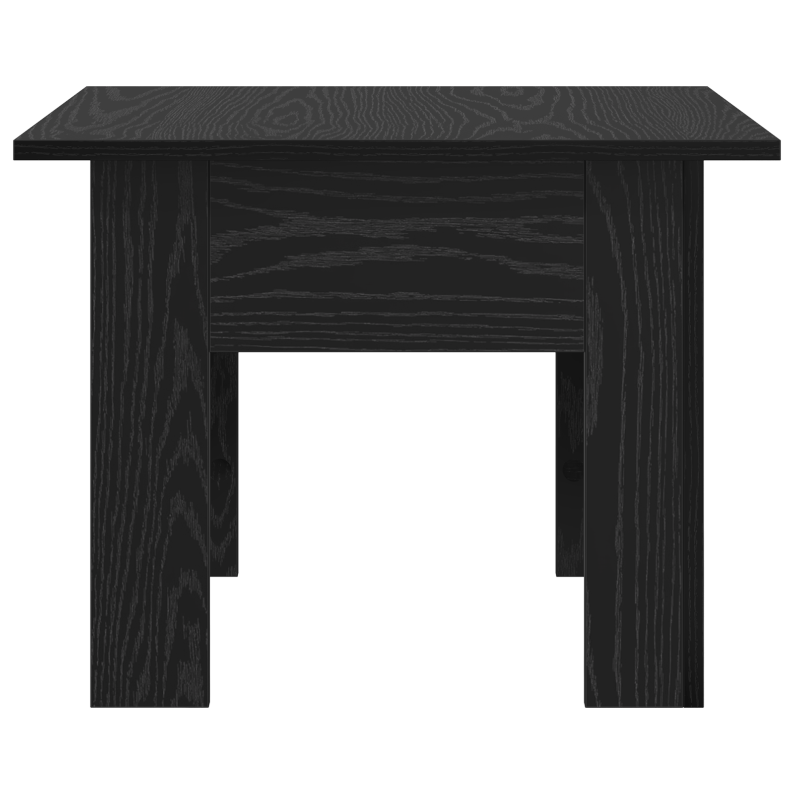 Masa de cafea Stejar negru 55 x 55 x 42 cm — imaginea 6