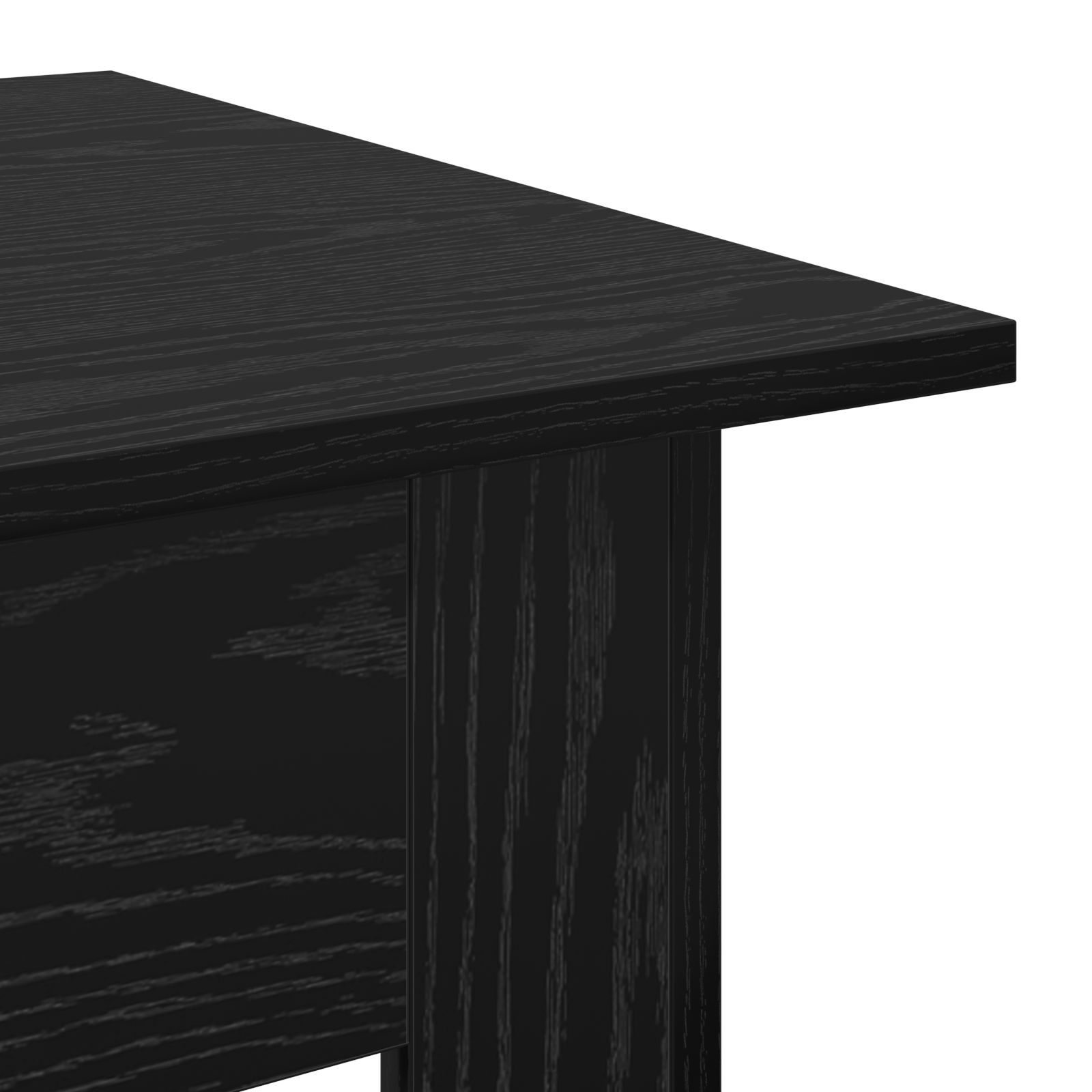 Masa de cafea Stejar negru 55 x 55 x 42 cm — imaginea 8