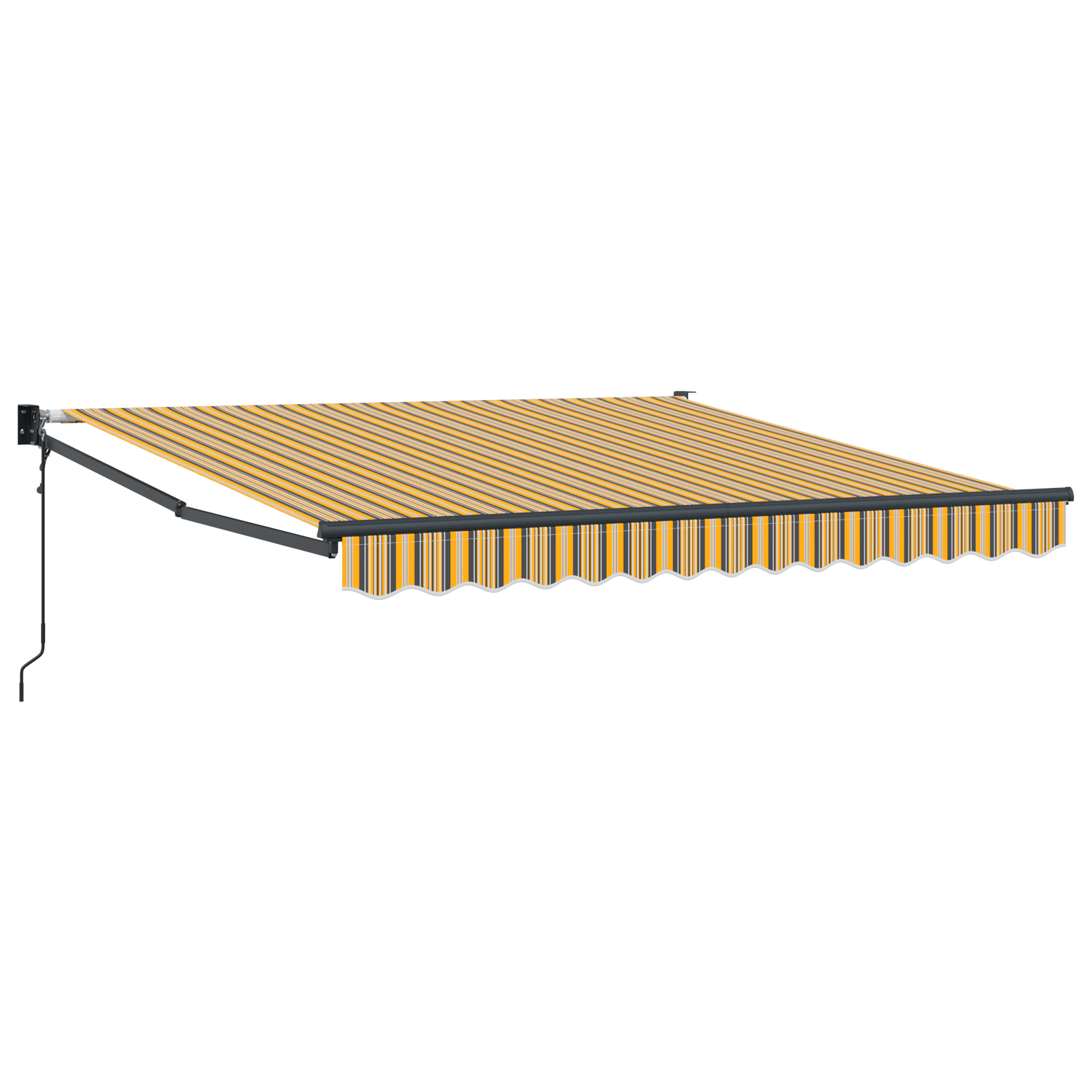Cortina Retractabila Multicolor 300x250 cm Tesatura — imaginea 2