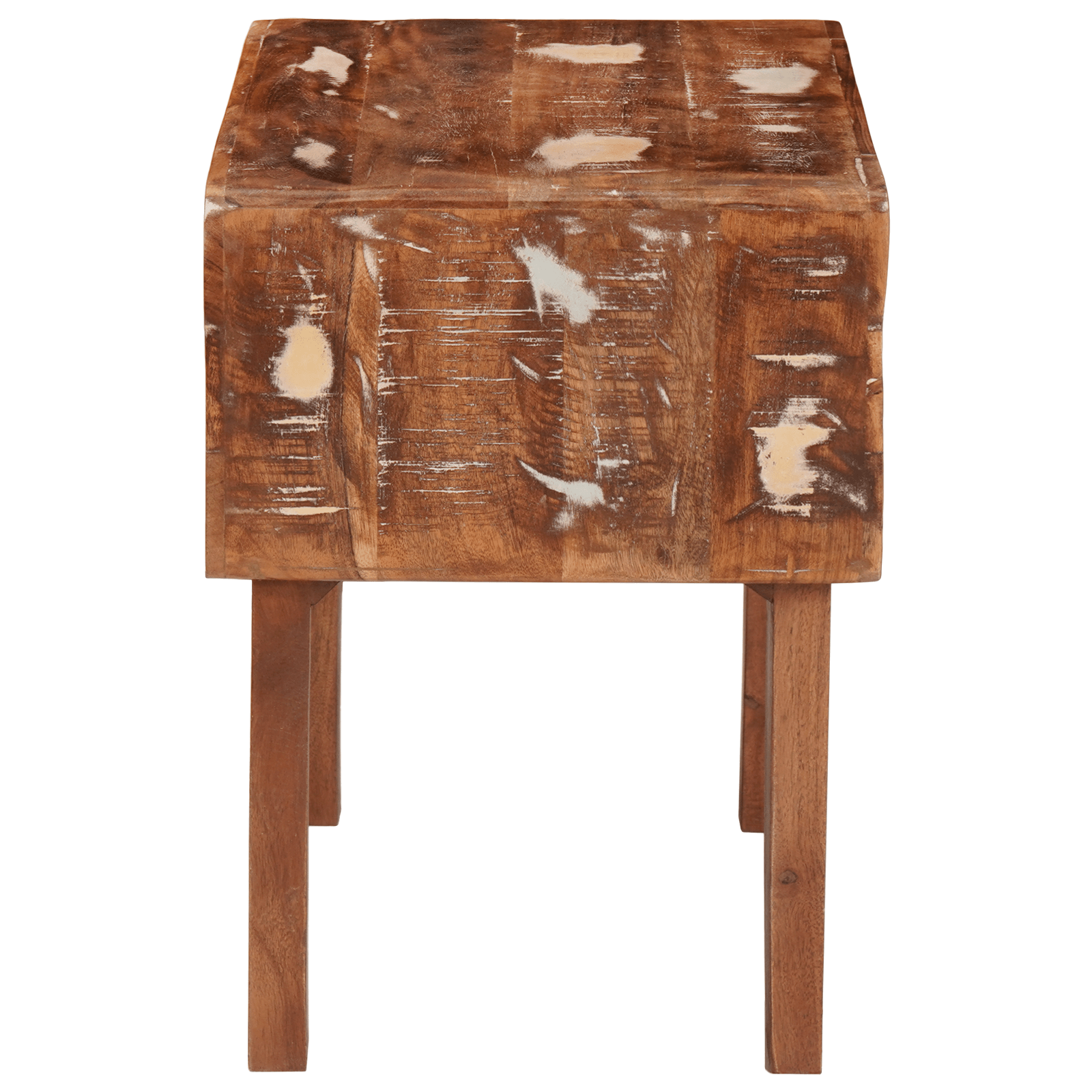 Mese de capat Multicolour 40 x 32 x 46 cm Lemn masiv reciclat — imaginea 5