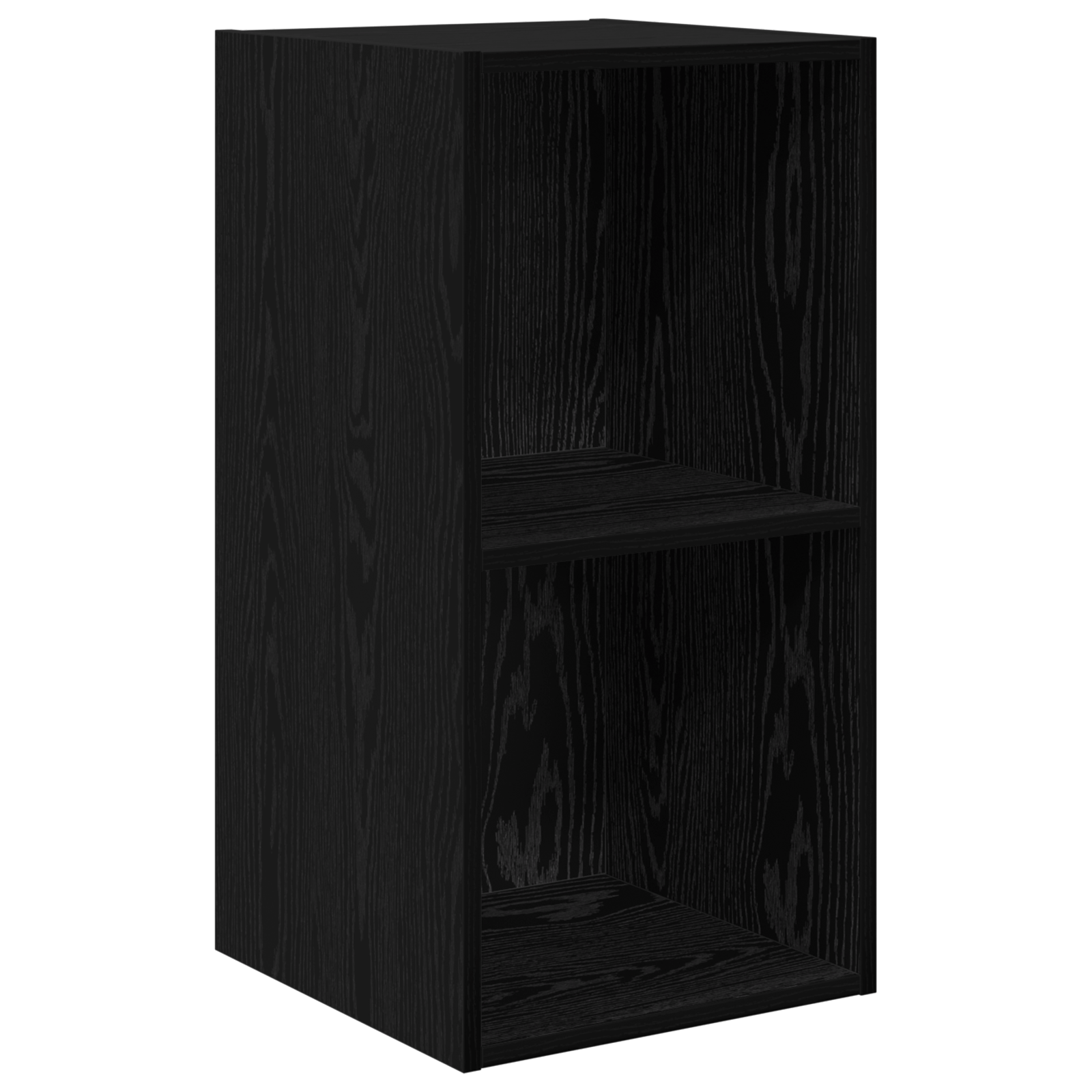 Dulap pentru TV pe Perete 2 pcs Stejar negru 37 x 37 x 72 cm — imaginea 5