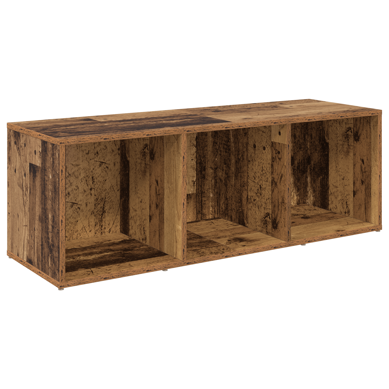 Cabinet TV 3 pcs Lemn vechi 37 x 35 x 107.5 cm Lemn stratificat — imaginea 5