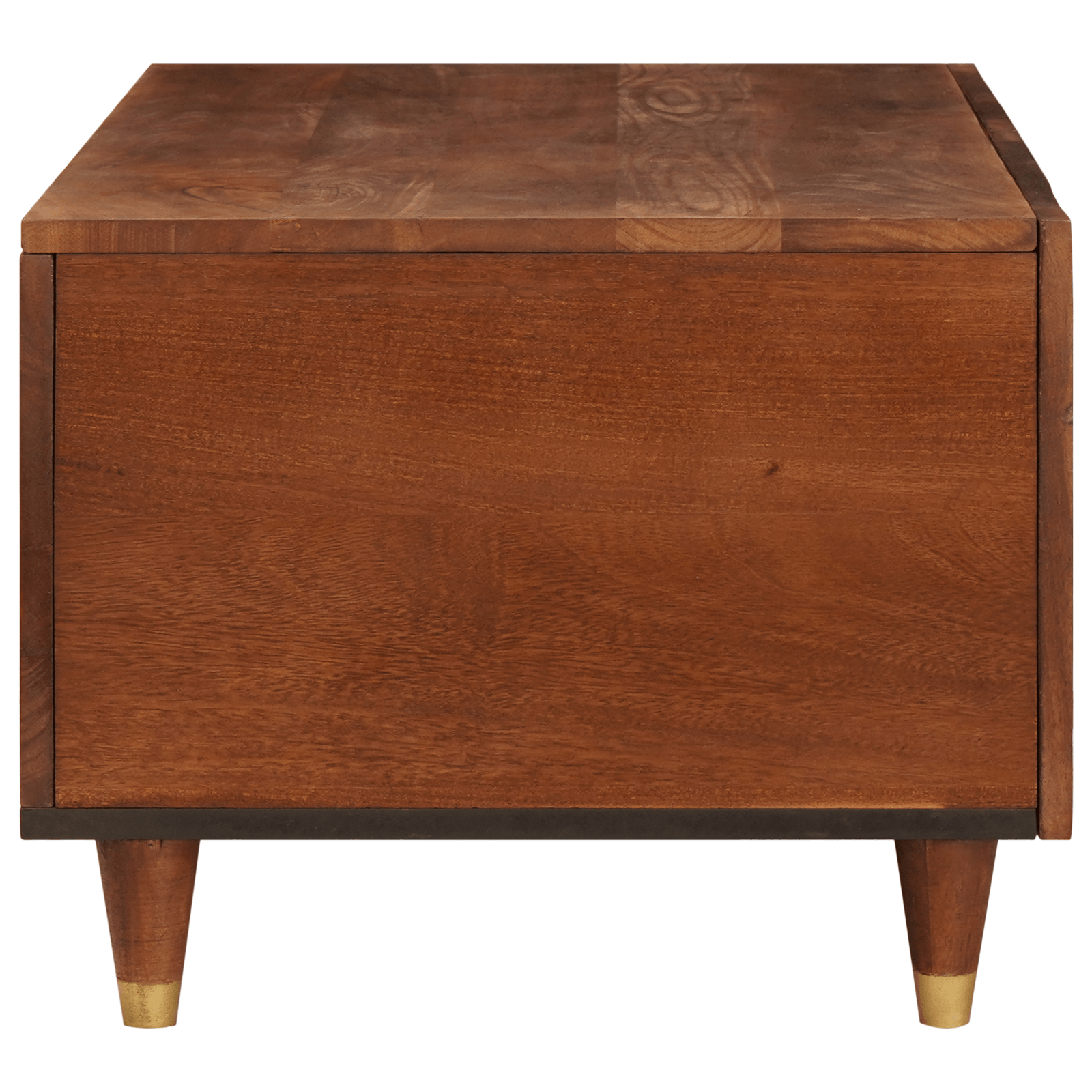 Masute de cafea cu raft Maro 80 x 50 x 40 cm — imaginea 4