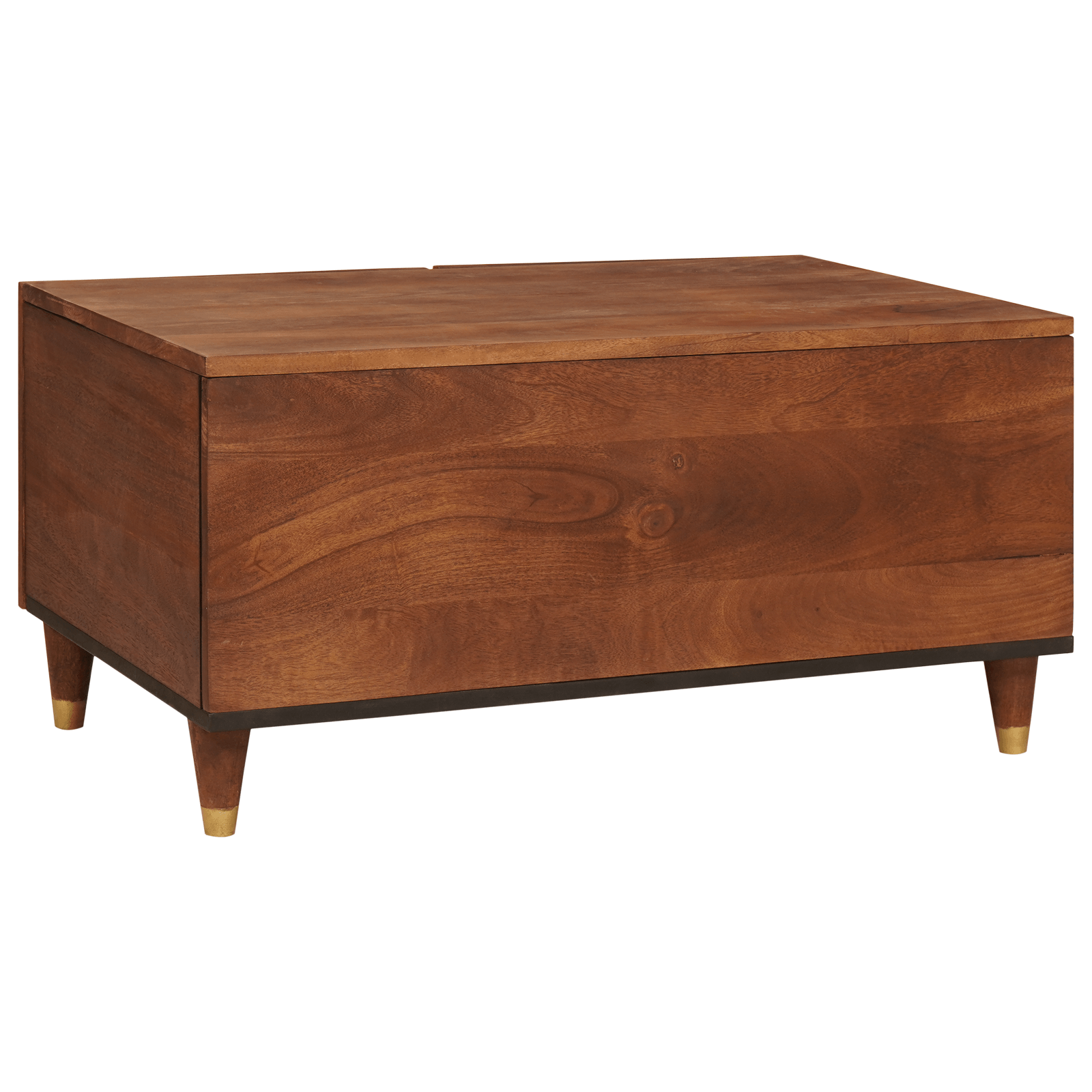 Masute de cafea cu raft Maro 80 x 50 x 40 cm — imaginea 5