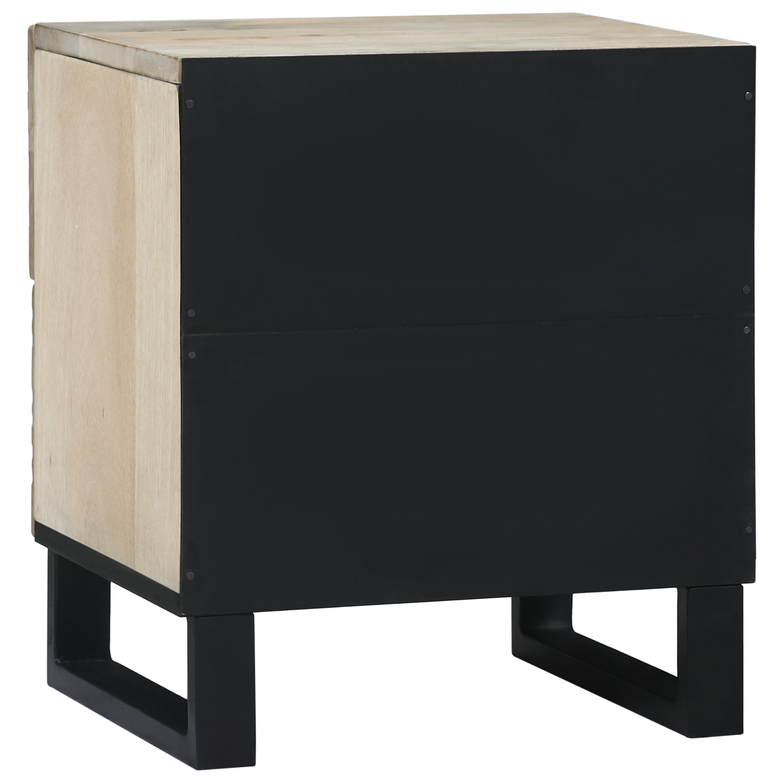 Noptiere cu sertar 2 pcs castan 40 x 33.5 x 46 cm — imaginea 6