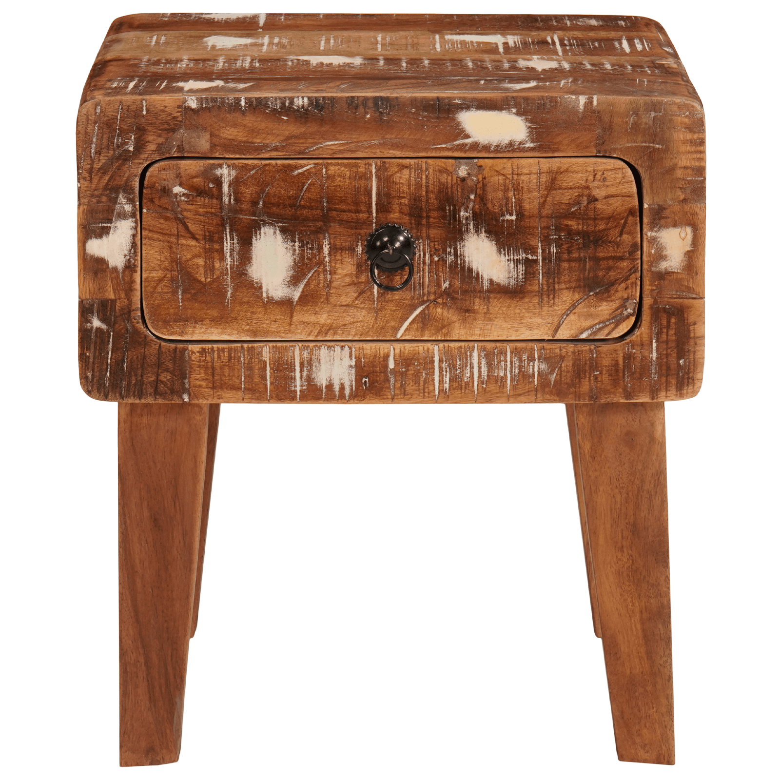 Mese de capat Multicolour 40 x 32 x 46 cm Lemn masiv reciclat — imaginea 5