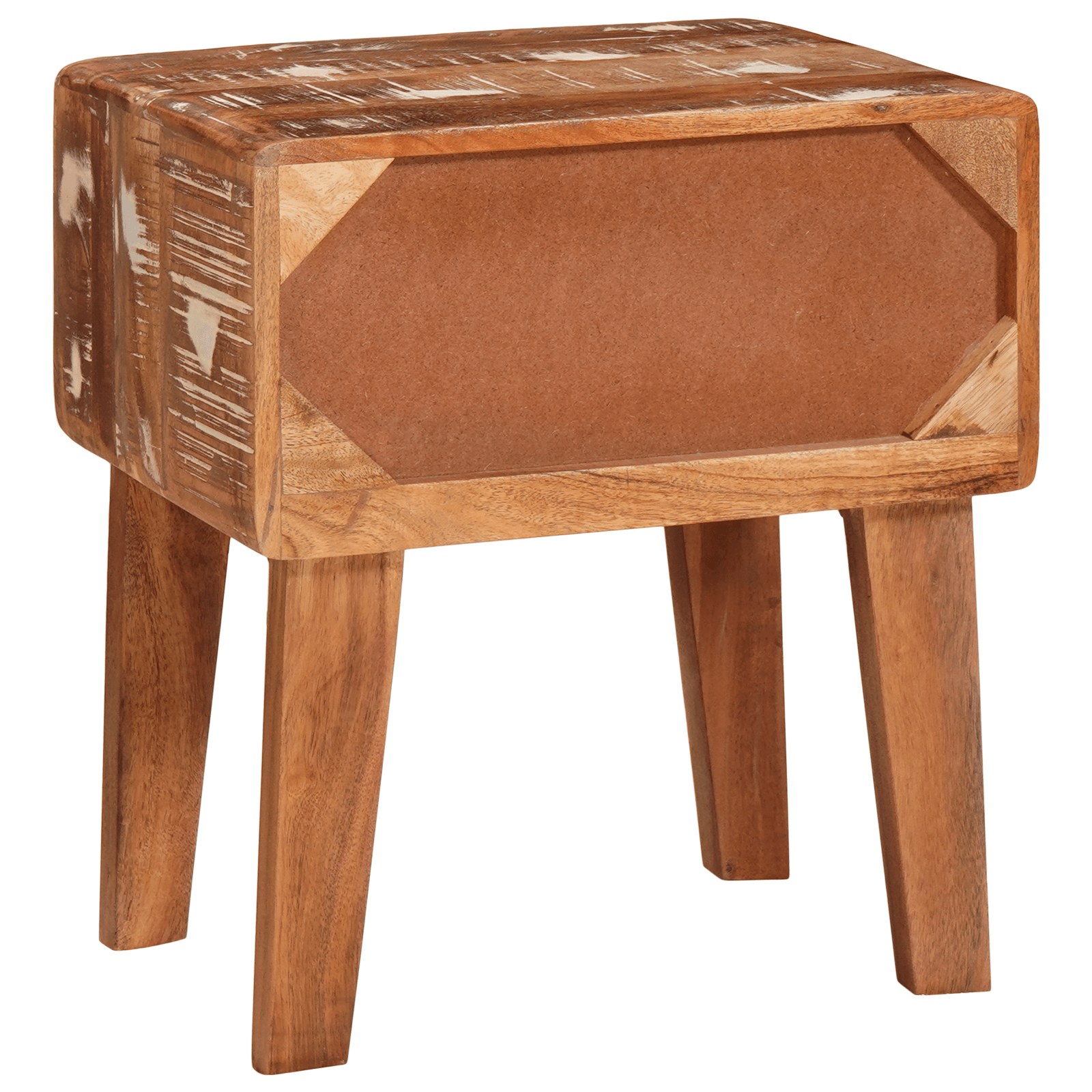 Mese de capat Multicolour 40 x 32 x 46 cm Lemn masiv reciclat — imaginea 7