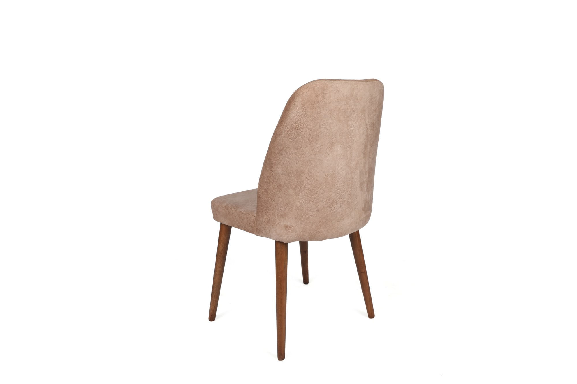 Set scaune, Hanah Home, catifea, bej nuc, 50x49x90 cm, 974NMB1561 — imaginea 3
