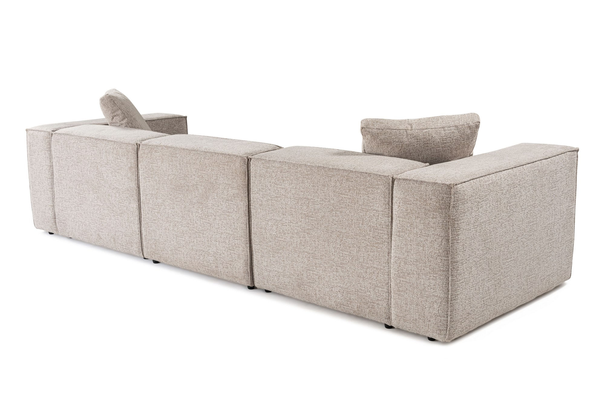 Canapea 3 locuri, Hanah Home, in, mocha, 303x108x65 cm — imaginea 5