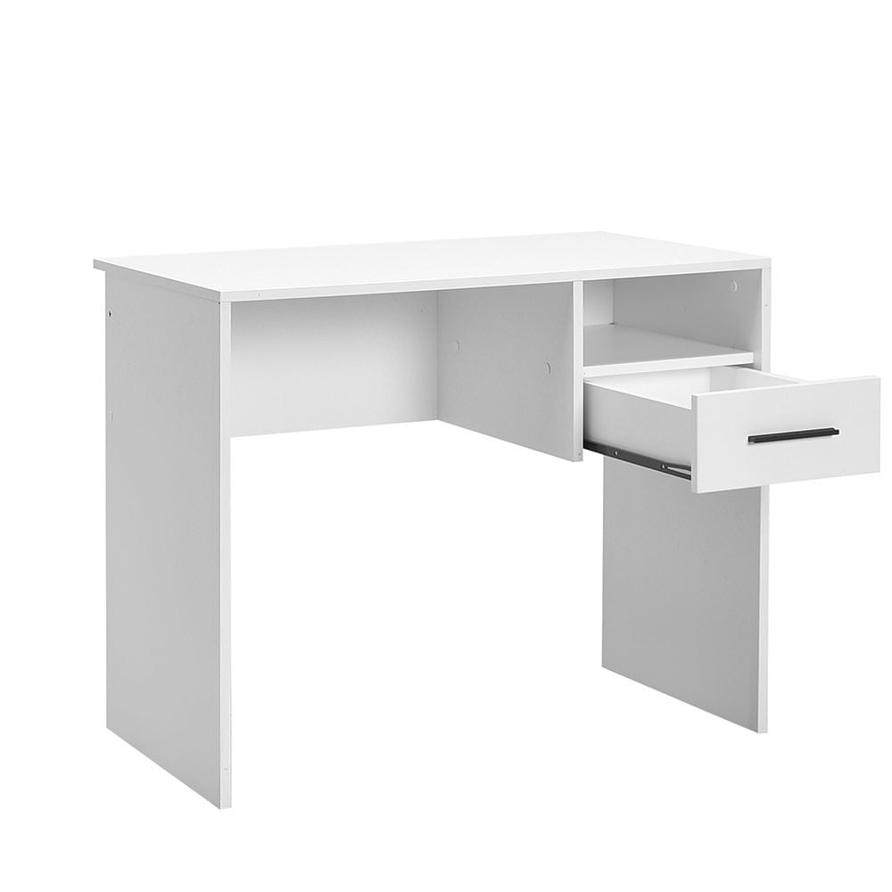 Birou de studiu, Hanah Home, pal melaminat, alb, 90x52x75 cm — imaginea 2