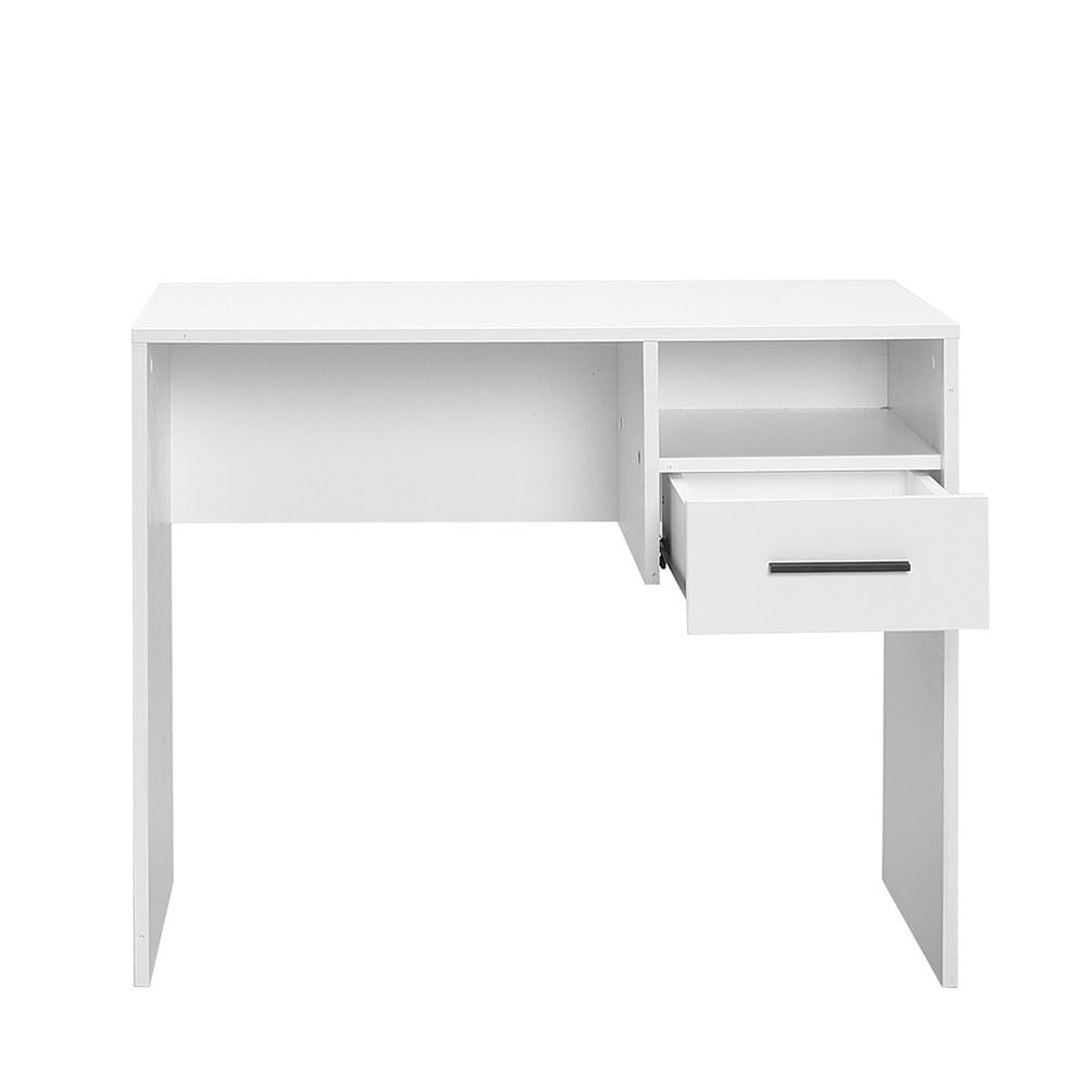 Birou de studiu, Hanah Home, pal melaminat, alb, 90x52x75 cm — imaginea 4