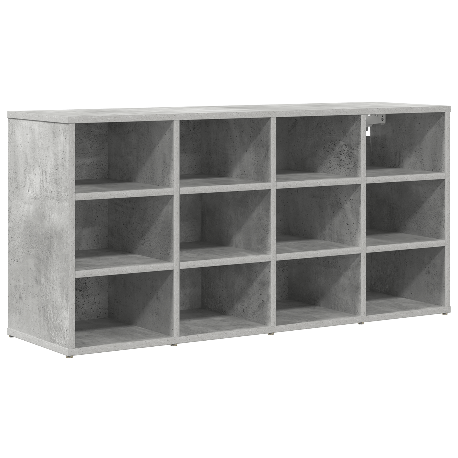 Dulap pentru pantofi cu raft Gri Betonal 52.5 x 30 x 50 cm — imaginea 2