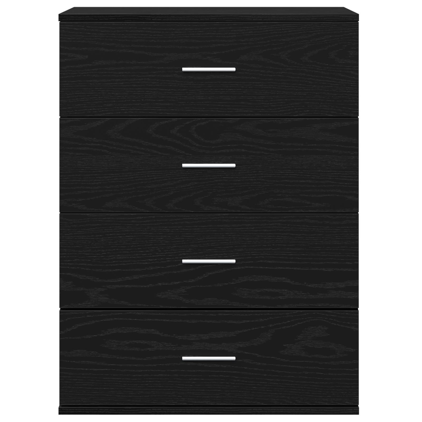 Bufet cu sertar cu depozitare Stejar negru 60 x 39 x 80 cm Lemn compozit — imaginea 6