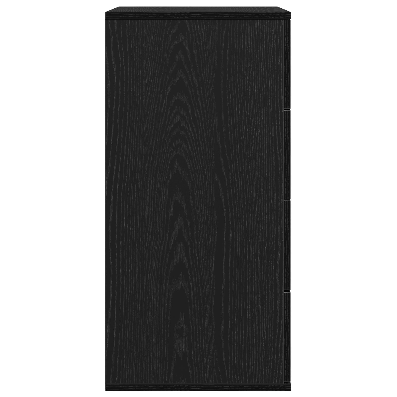 Bufet cu sertar cu depozitare Stejar negru 60 x 39 x 80 cm Lemn compozit — imaginea 7