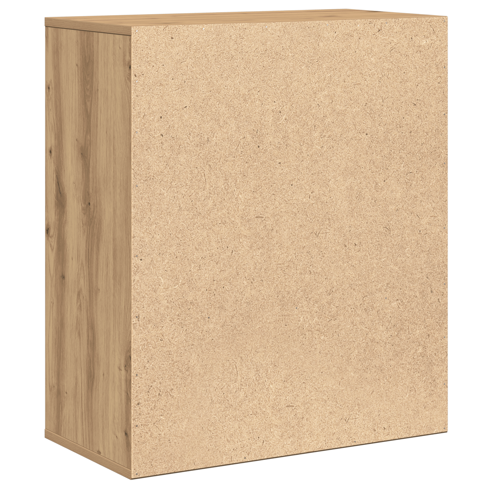 Bufet cu sertar cu raft stejar artizanal 60 x 31 x 70 cm Lemn compozit — imaginea 8