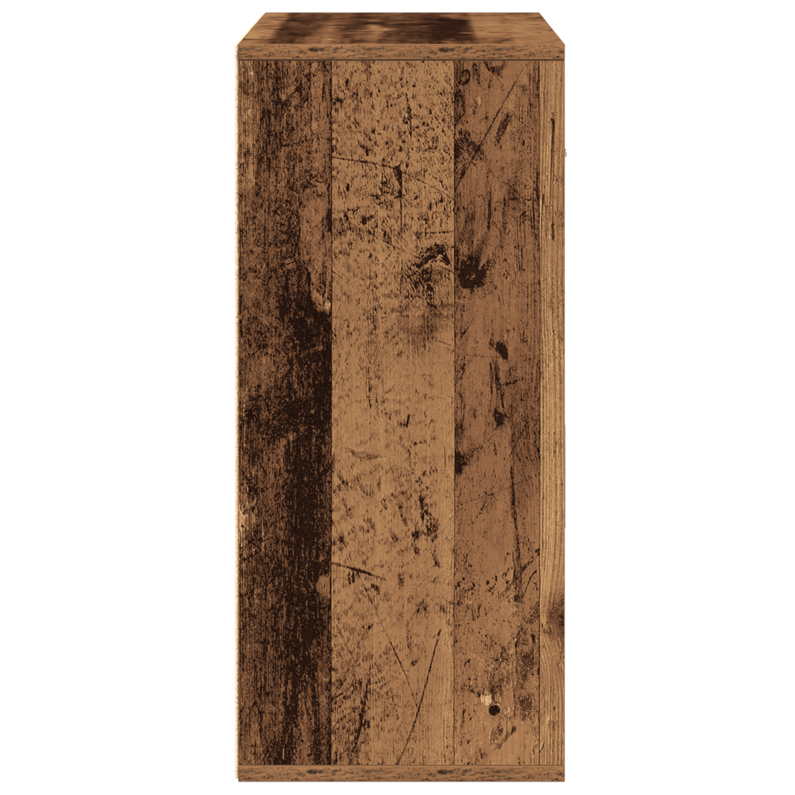 Bufet cu sertar cu raft cu depozitare cu usa Lemn vechi 60 x 31 x 70 cm Lemn compozit — imaginea 7