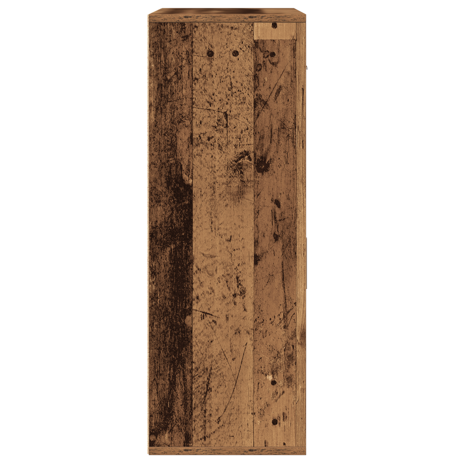 Bufet cu sertar cu raft cu depozitare cu usa Lemn vechi 79 x 38 x 80 cm Lemn compozit — imaginea 7