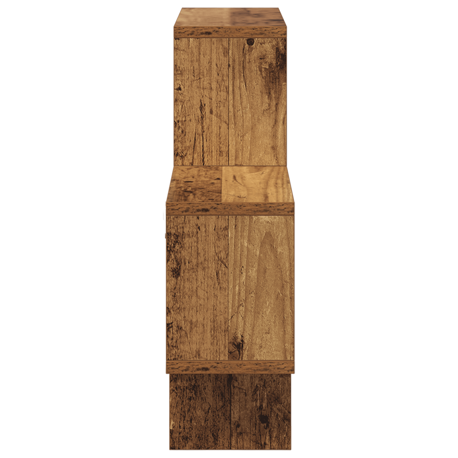 Raft de perete cu raft Lemn vechi 82 x 15 x 51 cm Lemn compozit — imaginea 6