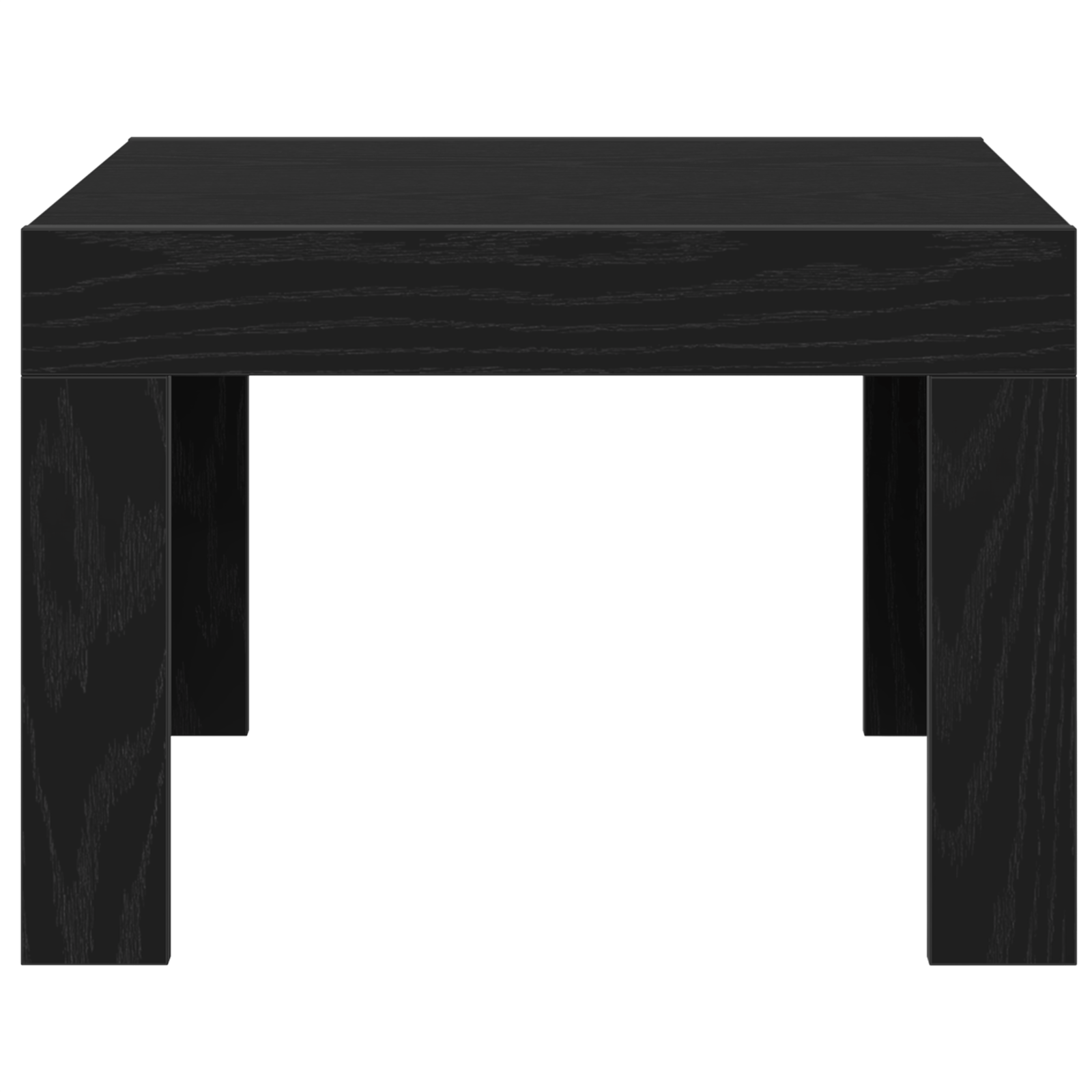 Masa de cafea Stejar negru 50 x 50 x 35 cm Lemn compozit — imaginea 4