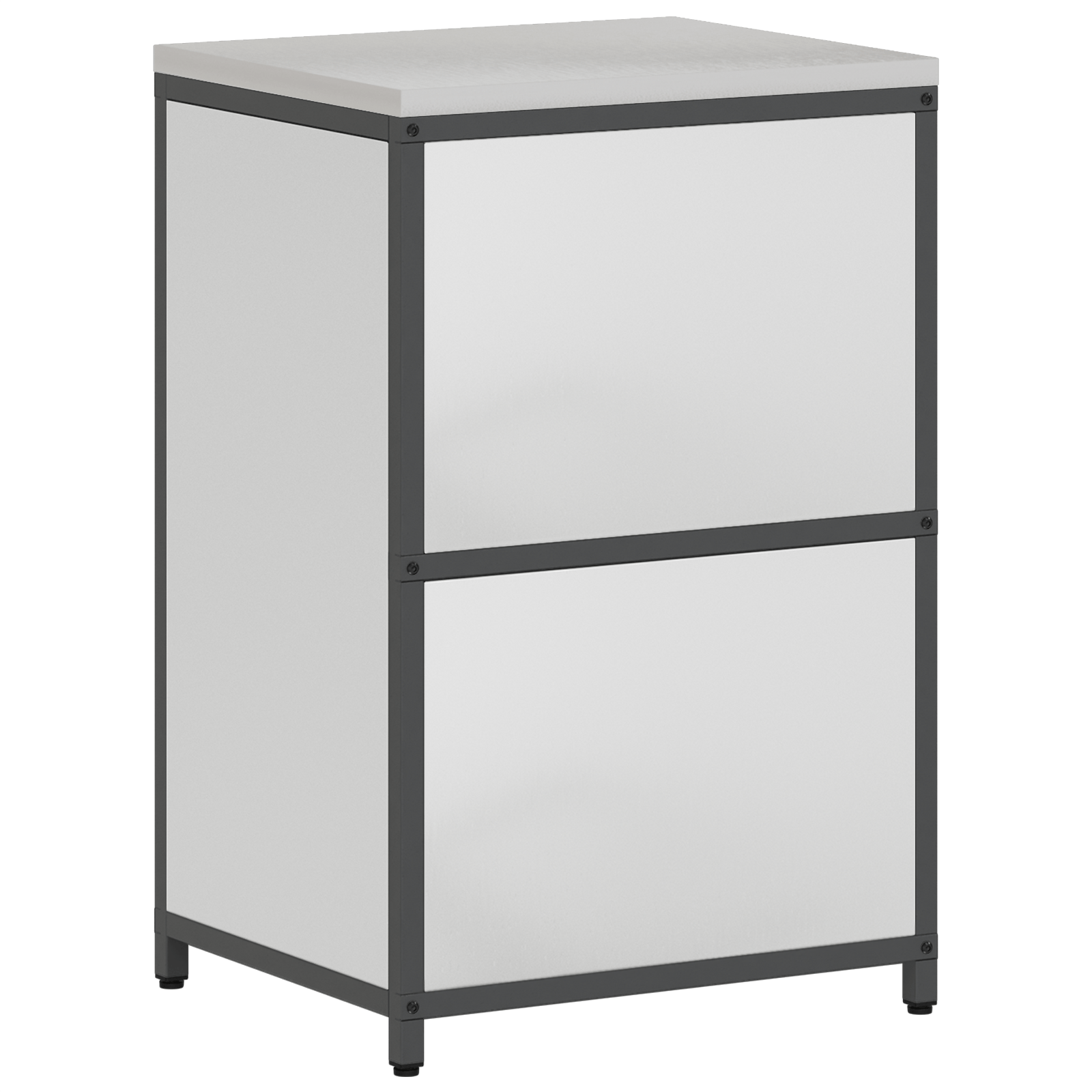 Dulap de depozitare pentru bucatarie Argintiu 60 x 50 x 92 cm — imaginea 8