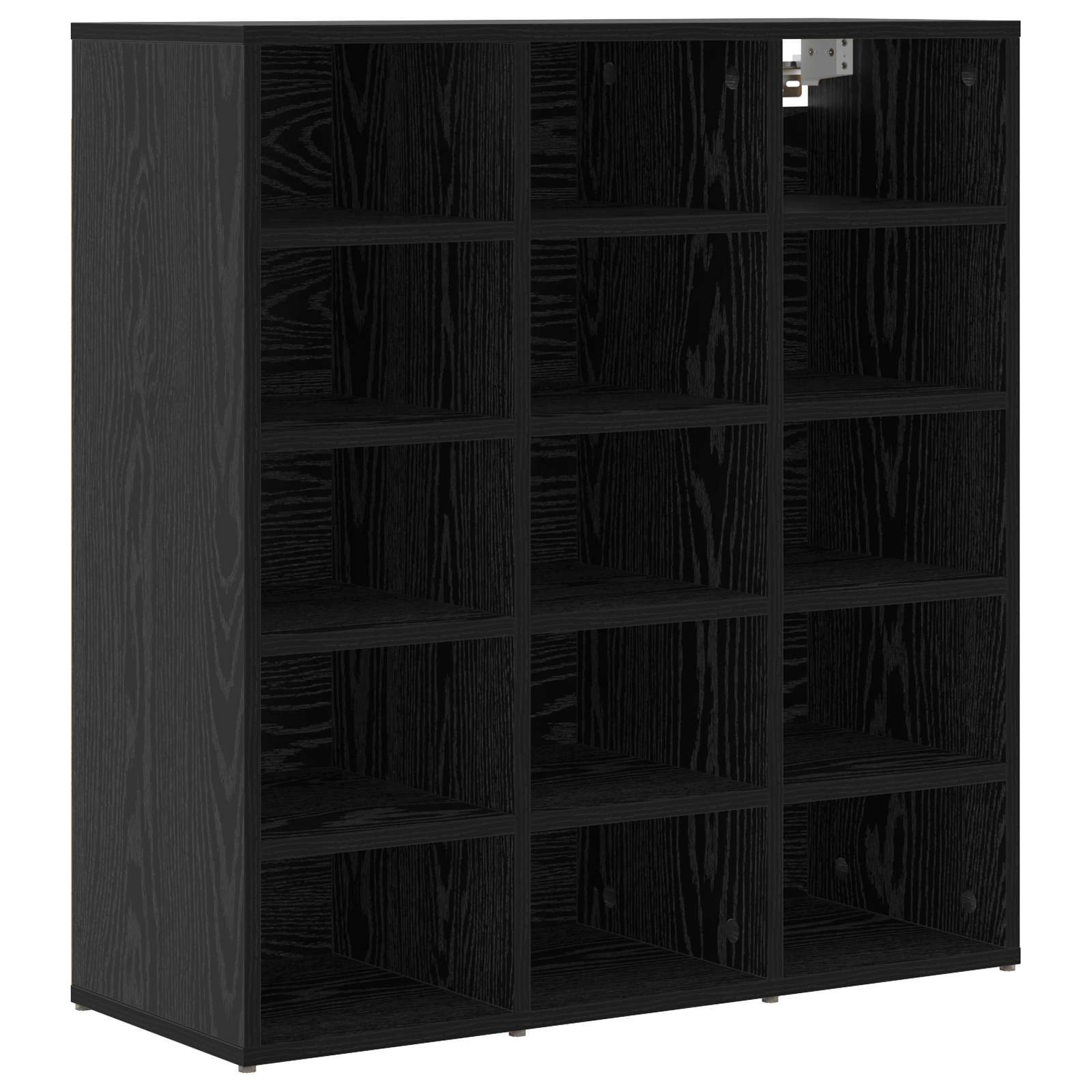 Dulap pentru pantofi cu raft Stejar negru 52.5 x 30 x 50 cm — imaginea 2