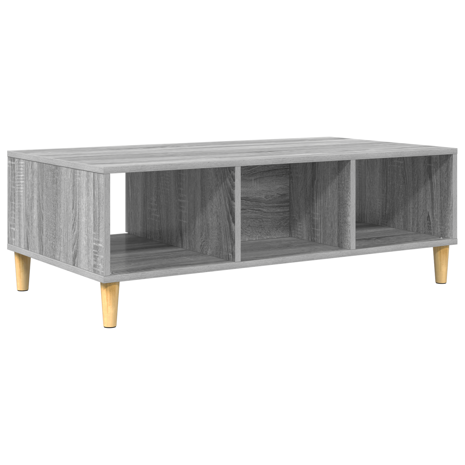 cu depozitare cu usa sonoma gri 103.5 x 60 x 35 cm Lemn compozit — imaginea 8