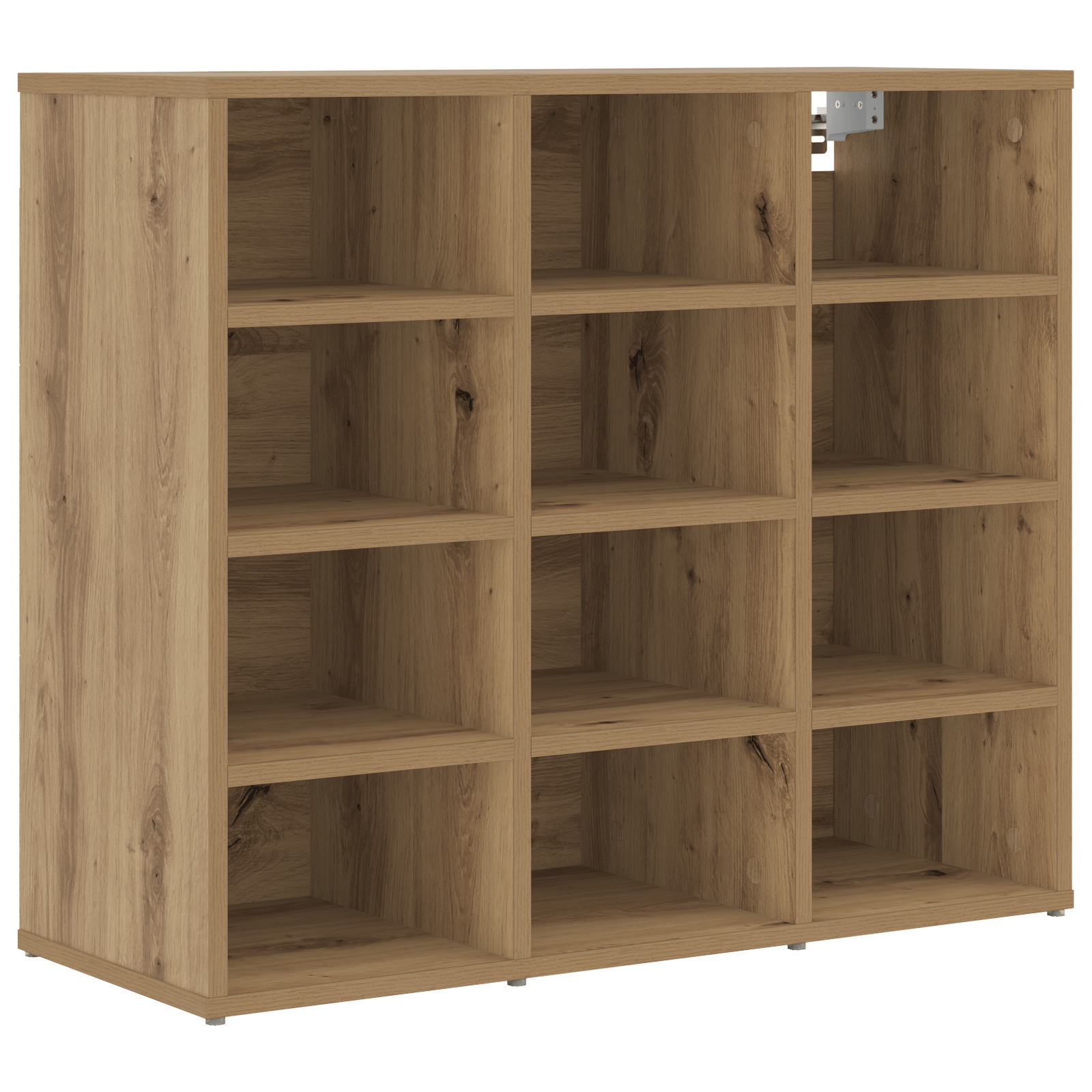 Dulap pentru pantofi cu raft Stejar artisanal 52.5 x 30 x 50 cm — imaginea 2