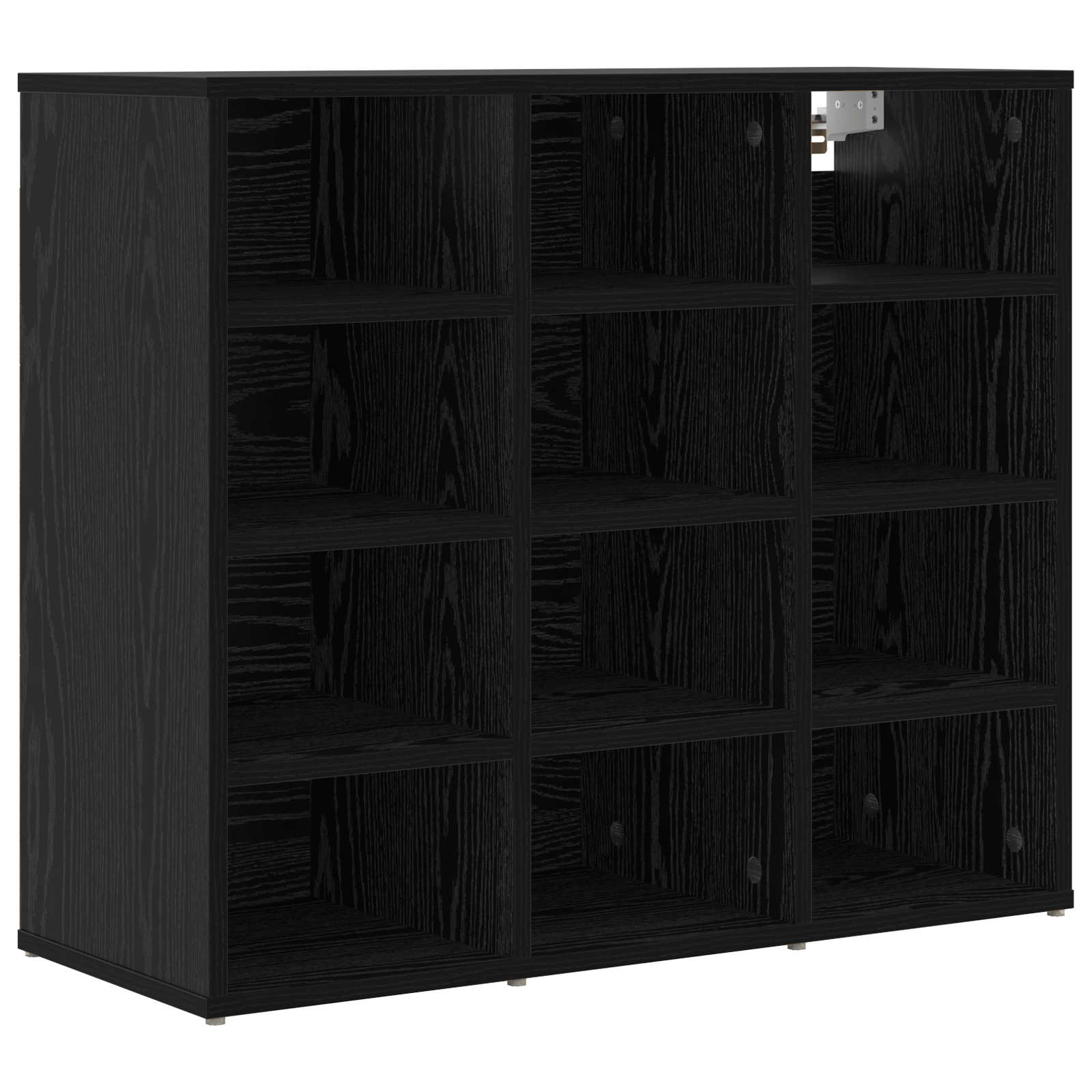 Dulap pentru pantofi cu raft Stejar negru 52.5 x 30 x 50 cm — imaginea 2