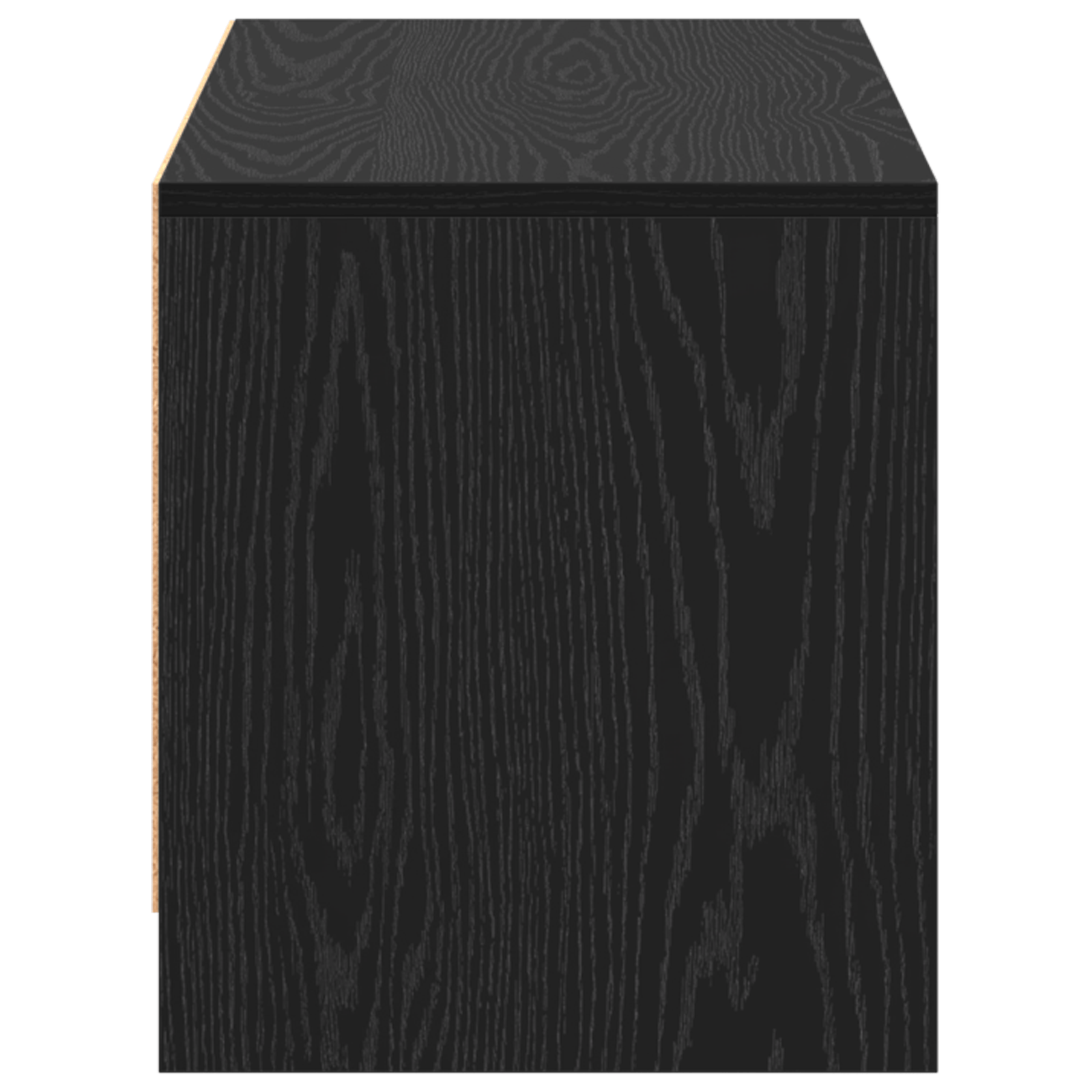 Support TV Stejar negru Lemn compozit — imaginea 7