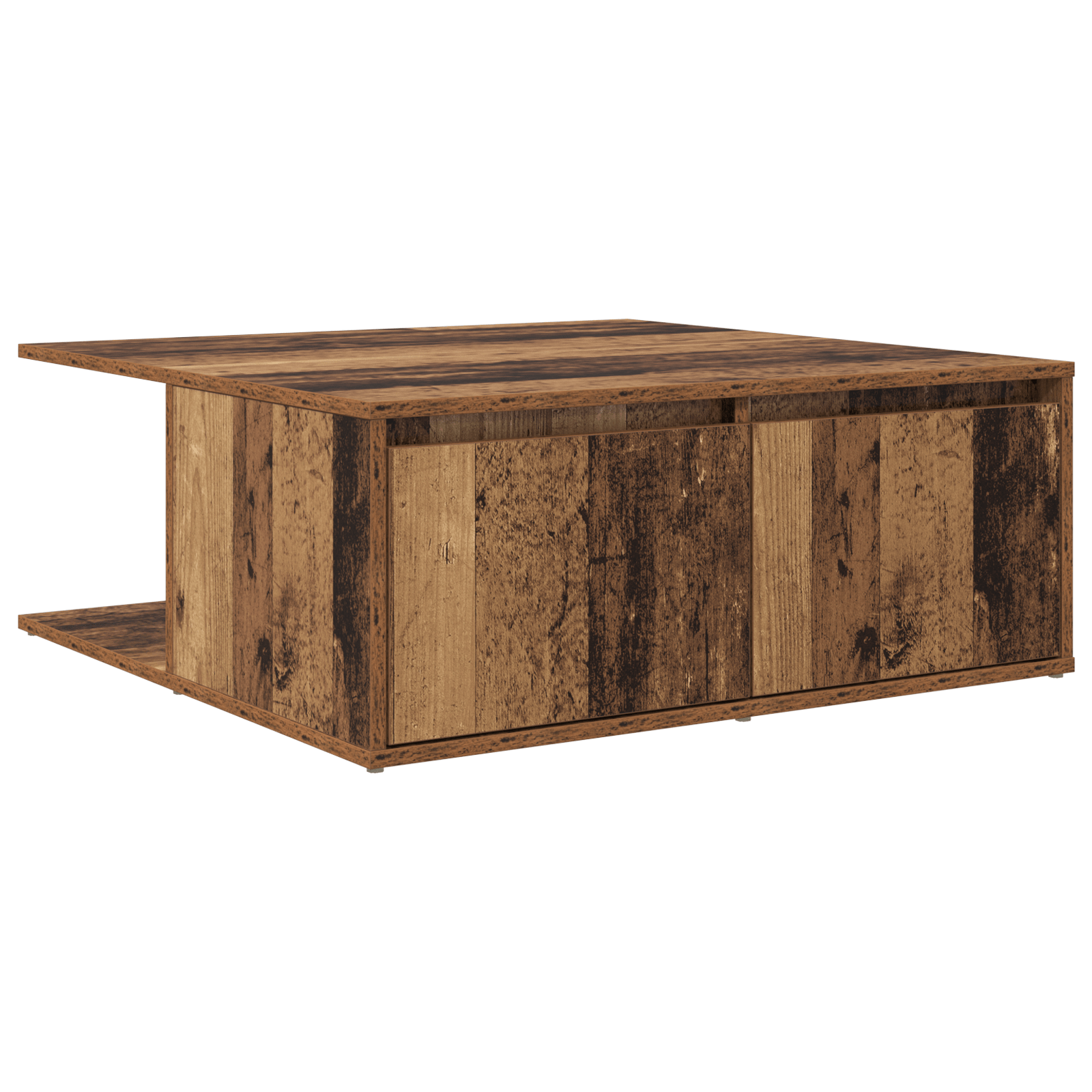 Masa de cafea Lemn vechi 80 x 80 x 31 cm Lemn compozit — imaginea 2