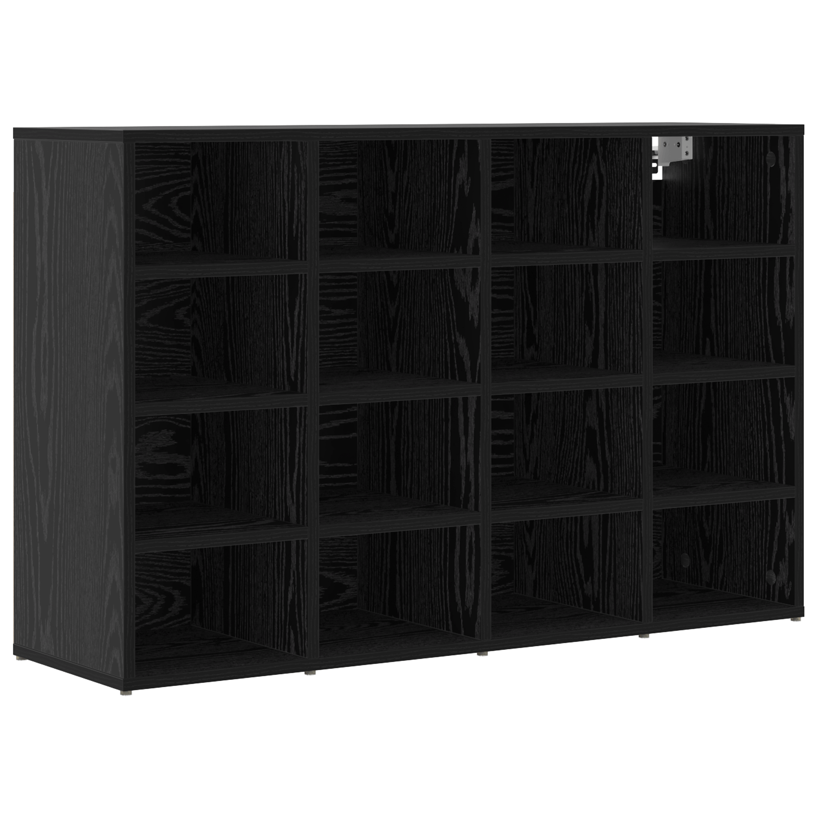 Dulap pentru pantofi cu raft Stejar negru 52.5 x 30 x 50 cm — imaginea 2