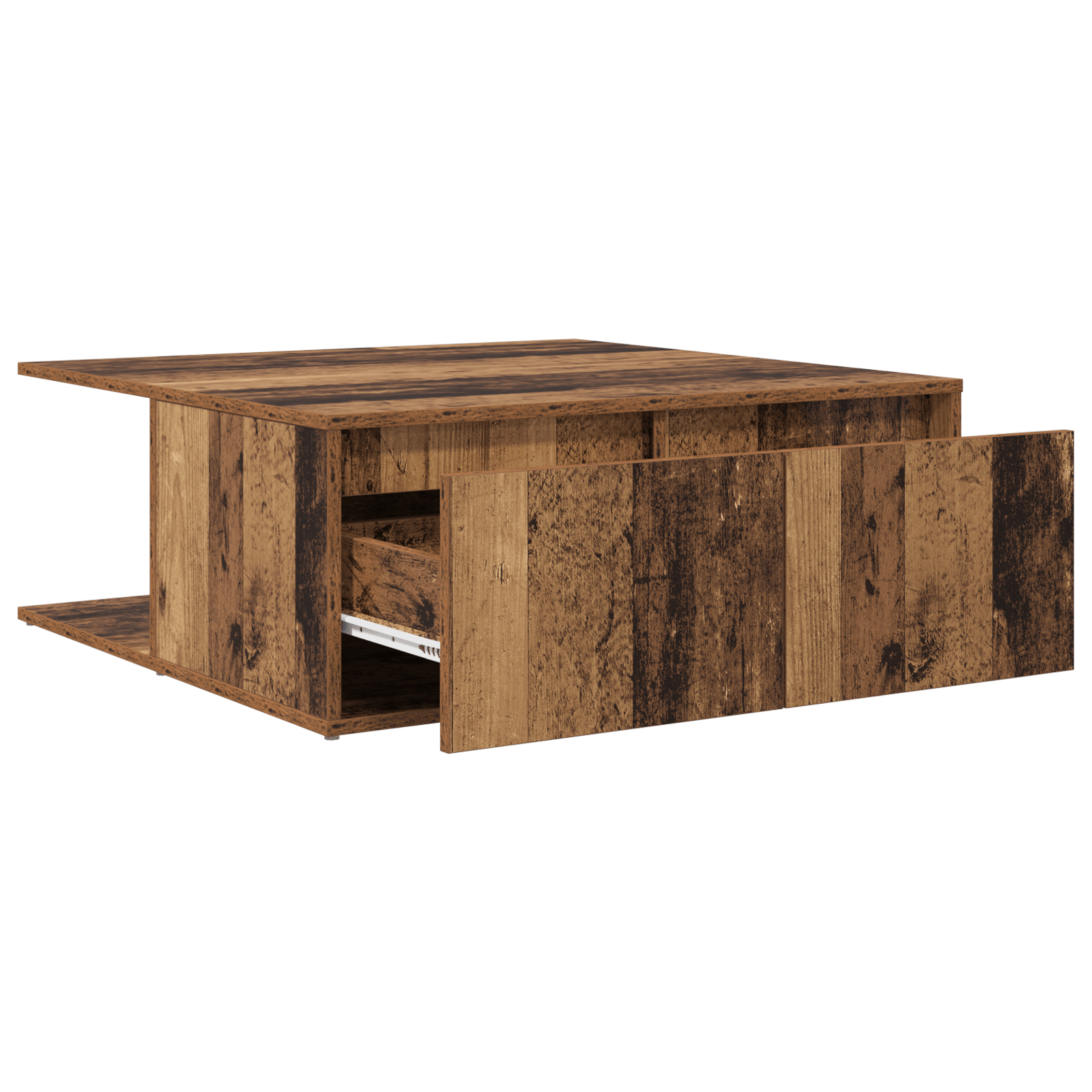 Masa de cafea Lemn vechi 80 x 80 x 31 cm Lemn compozit — imaginea 5
