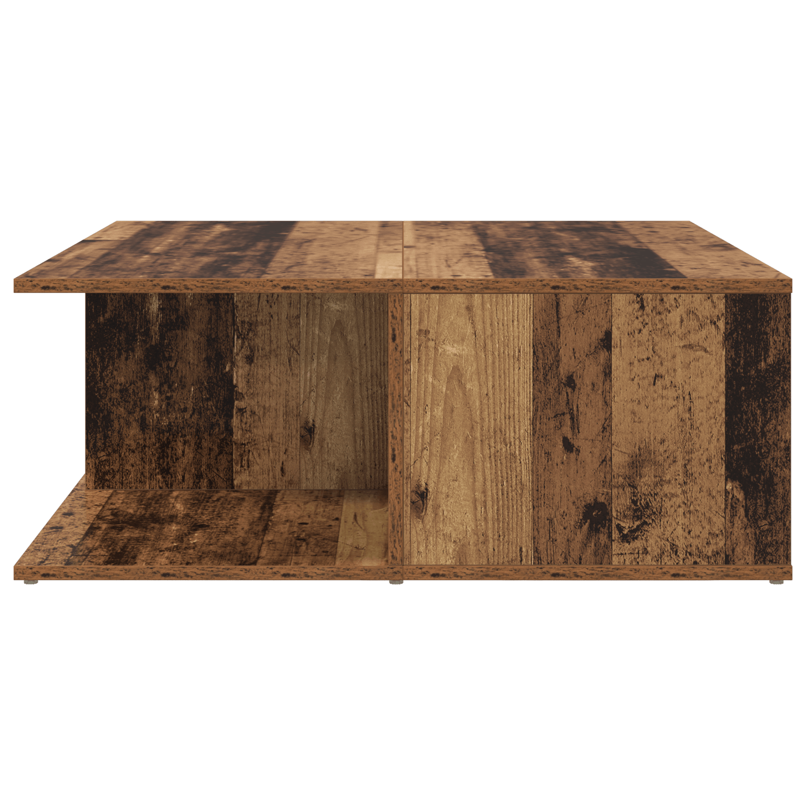 Masa de cafea Lemn vechi 80 x 80 x 31 cm Lemn compozit — imaginea 7