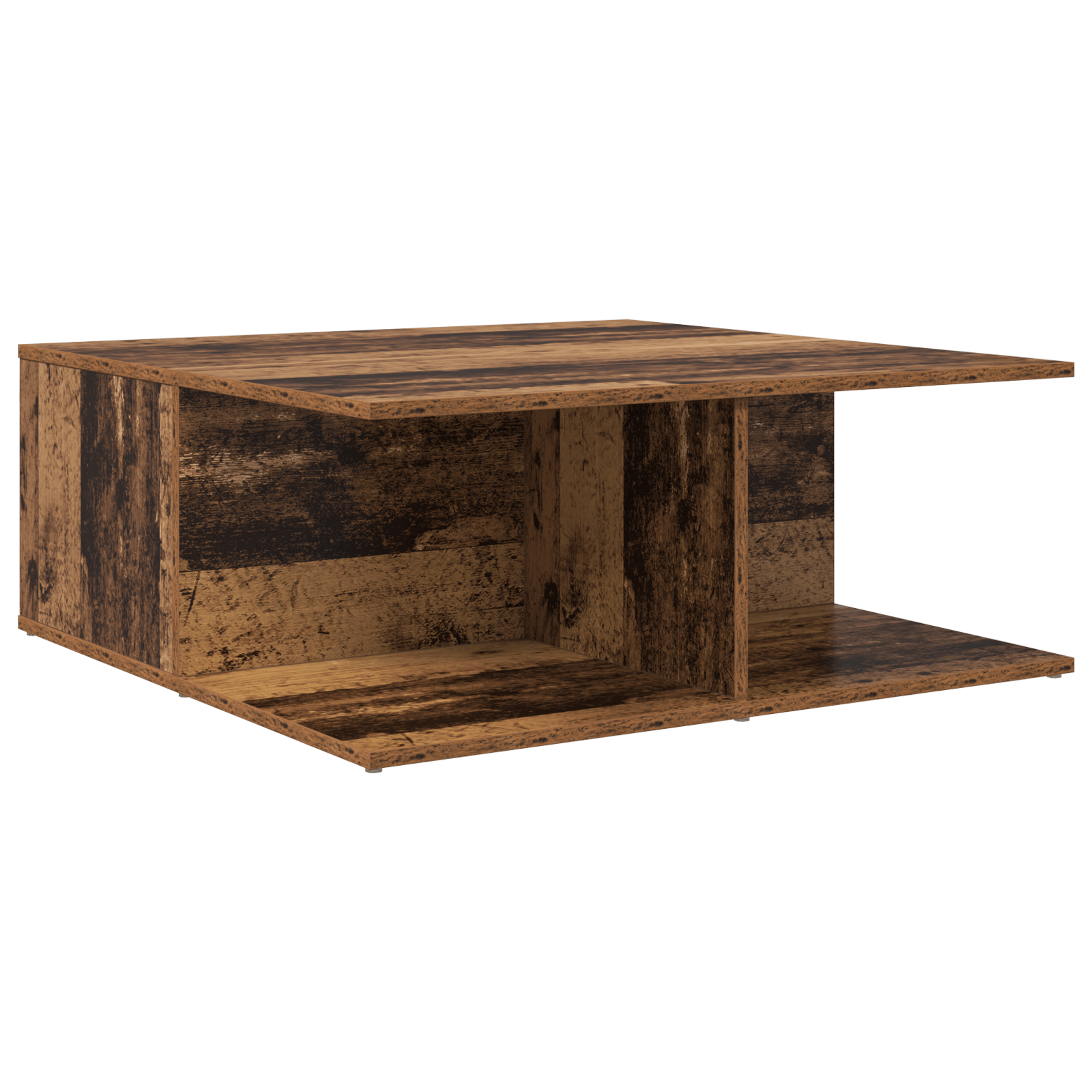 Masa de cafea Lemn vechi 80 x 80 x 31 cm Lemn compozit — imaginea 8