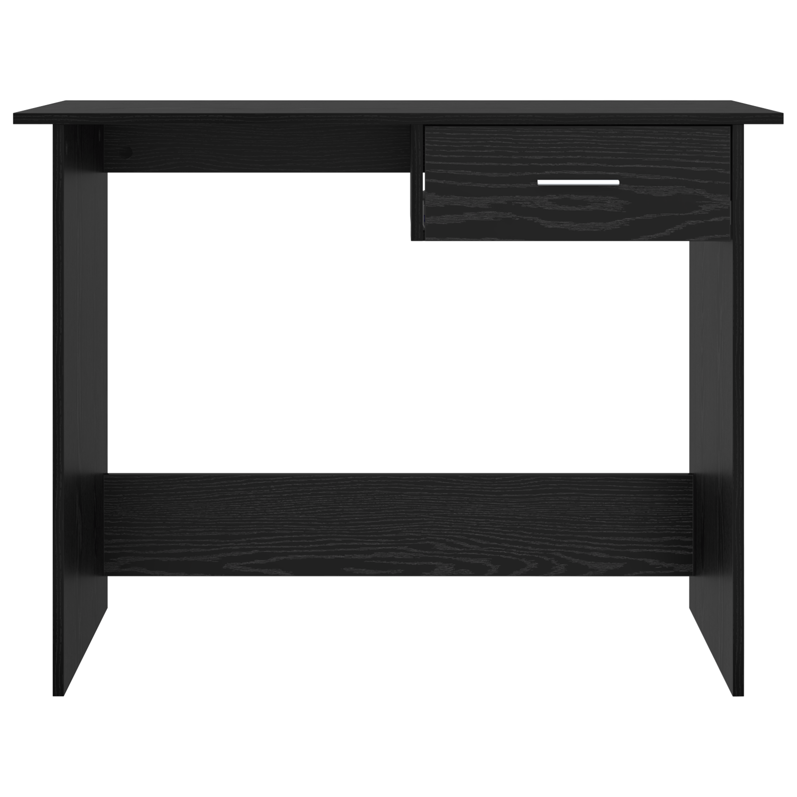 Birou cu sertar Stejar negru 100 x 50 x 76 cm Lemn compozit — imaginea 6