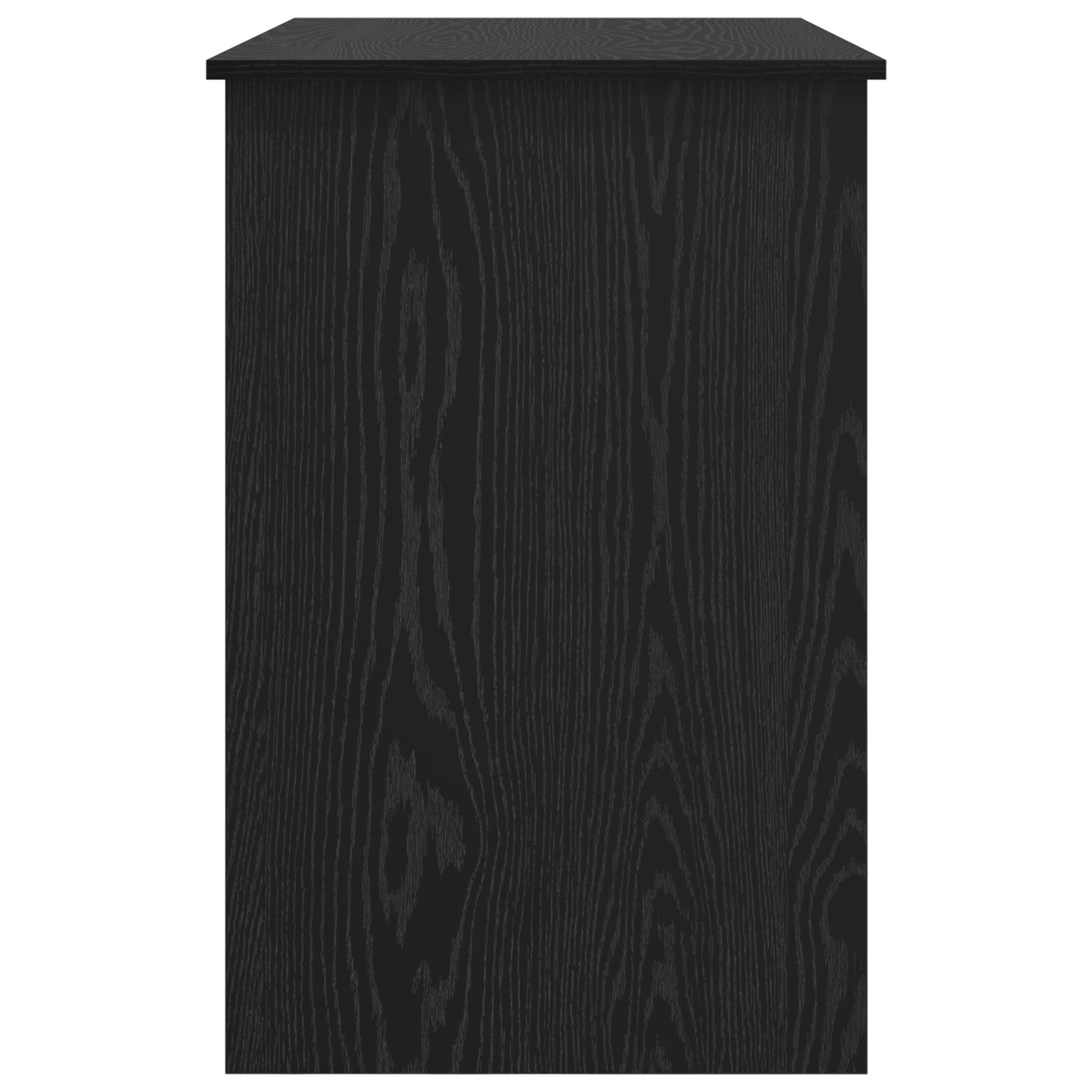 Birou cu sertar Stejar negru 100 x 50 x 76 cm Lemn compozit — imaginea 7