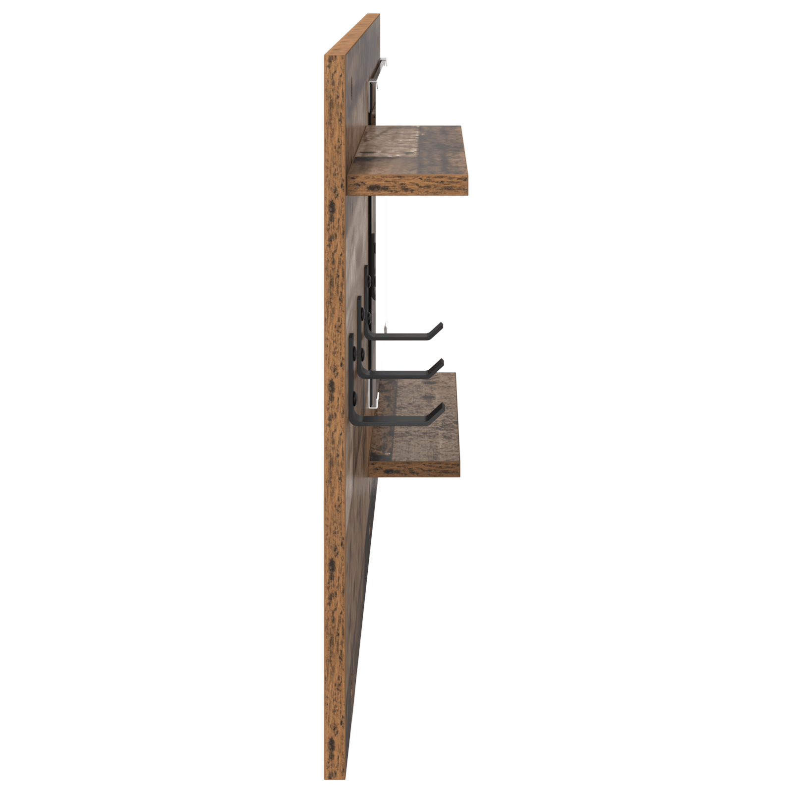 Racator de paltoane montat pe perete Lemn vechi 90 x 10 x 50 cm — imaginea 6