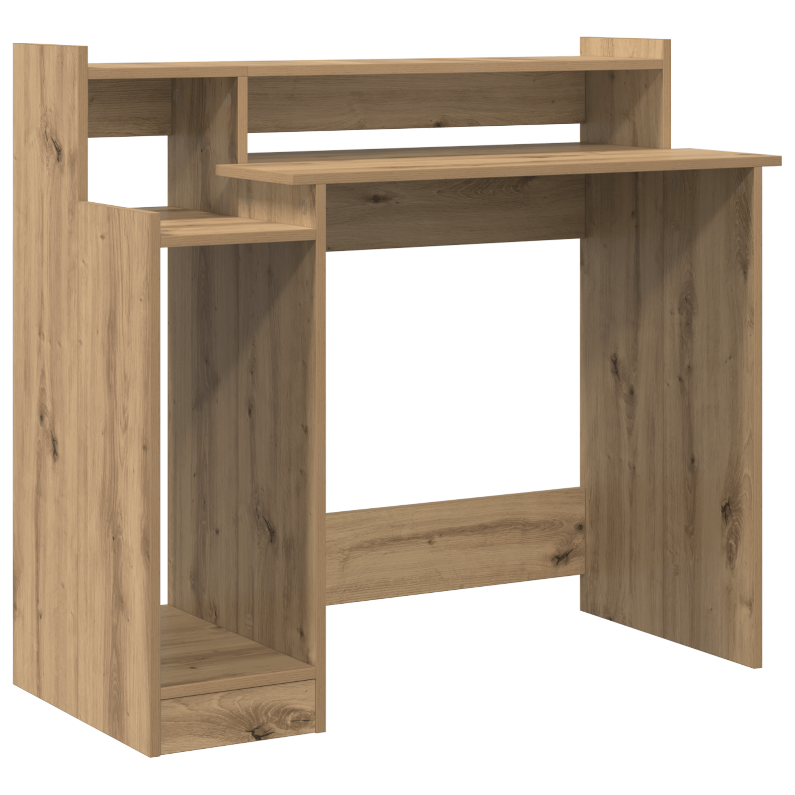 Birou stejar artizanal 97 x 45 x 90 cm Lemn compozit — imaginea 6