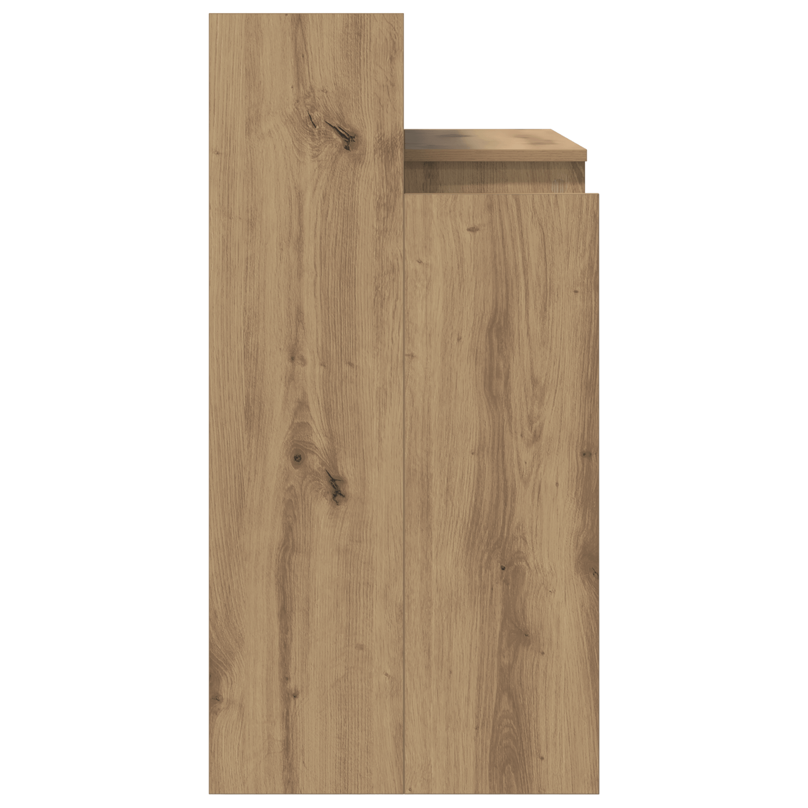 Birou stejar artizanal 97 x 45 x 90 cm Lemn compozit — imaginea 8