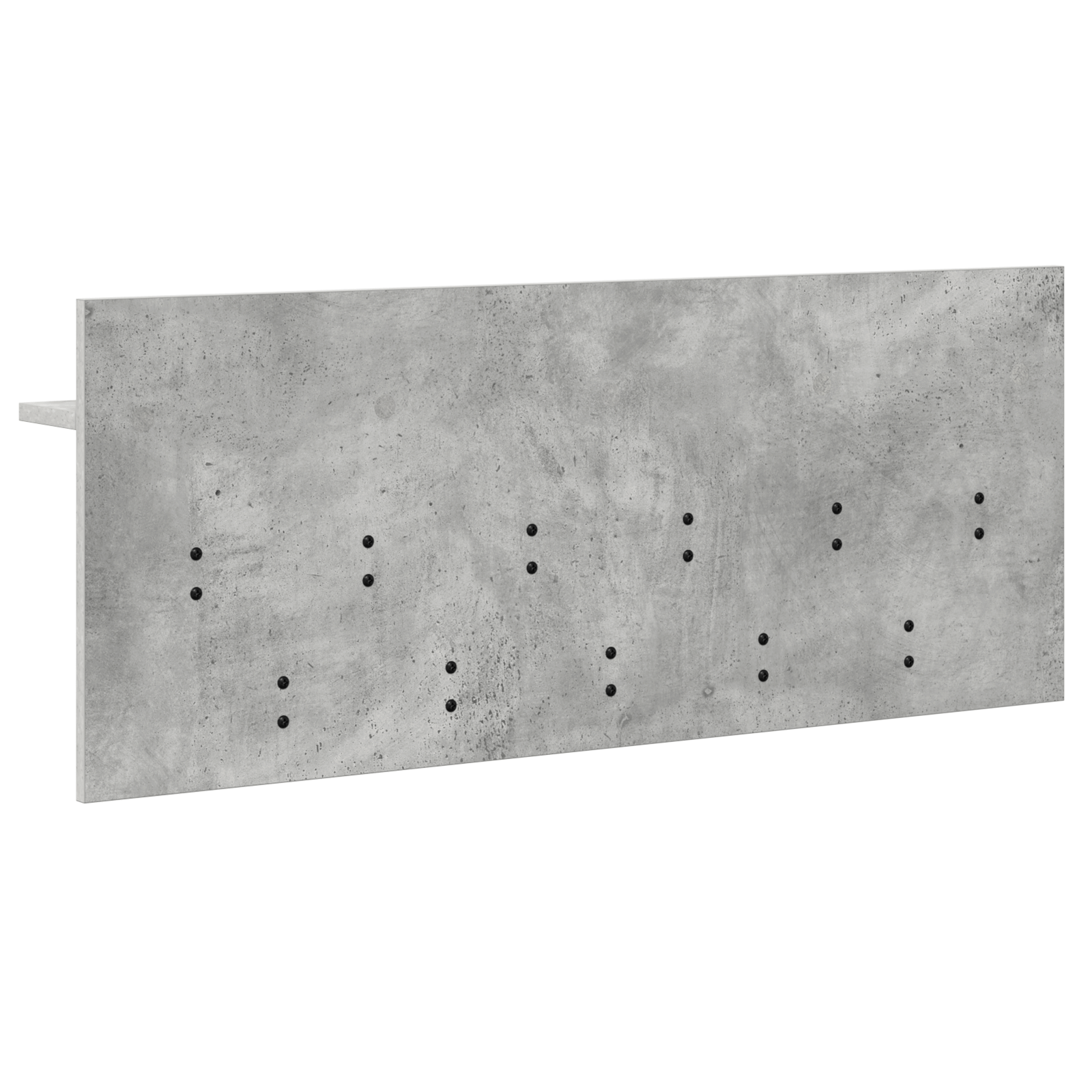 Racator de paltoane montat pe perete Gri beton 100 x 40 x 12 cm — imaginea 7