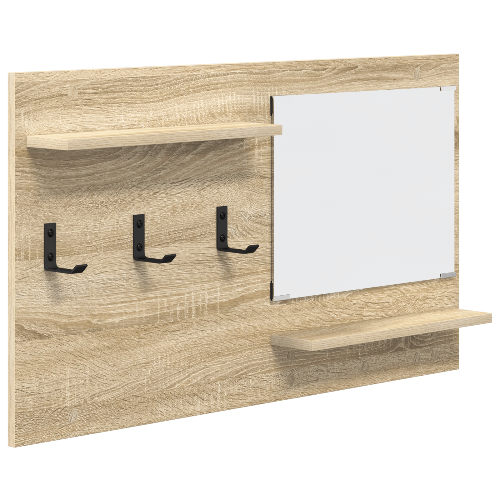Racator de paltoane montat pe perete Sonoma oak 90 x 10 x 50 cm — imaginea 2
