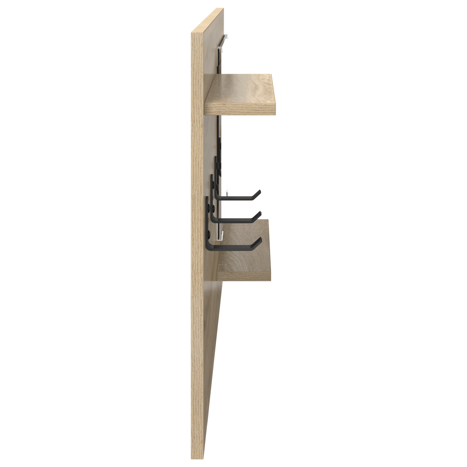 Racator de paltoane montat pe perete Sonoma oak 90 x 10 x 50 cm — imaginea 6