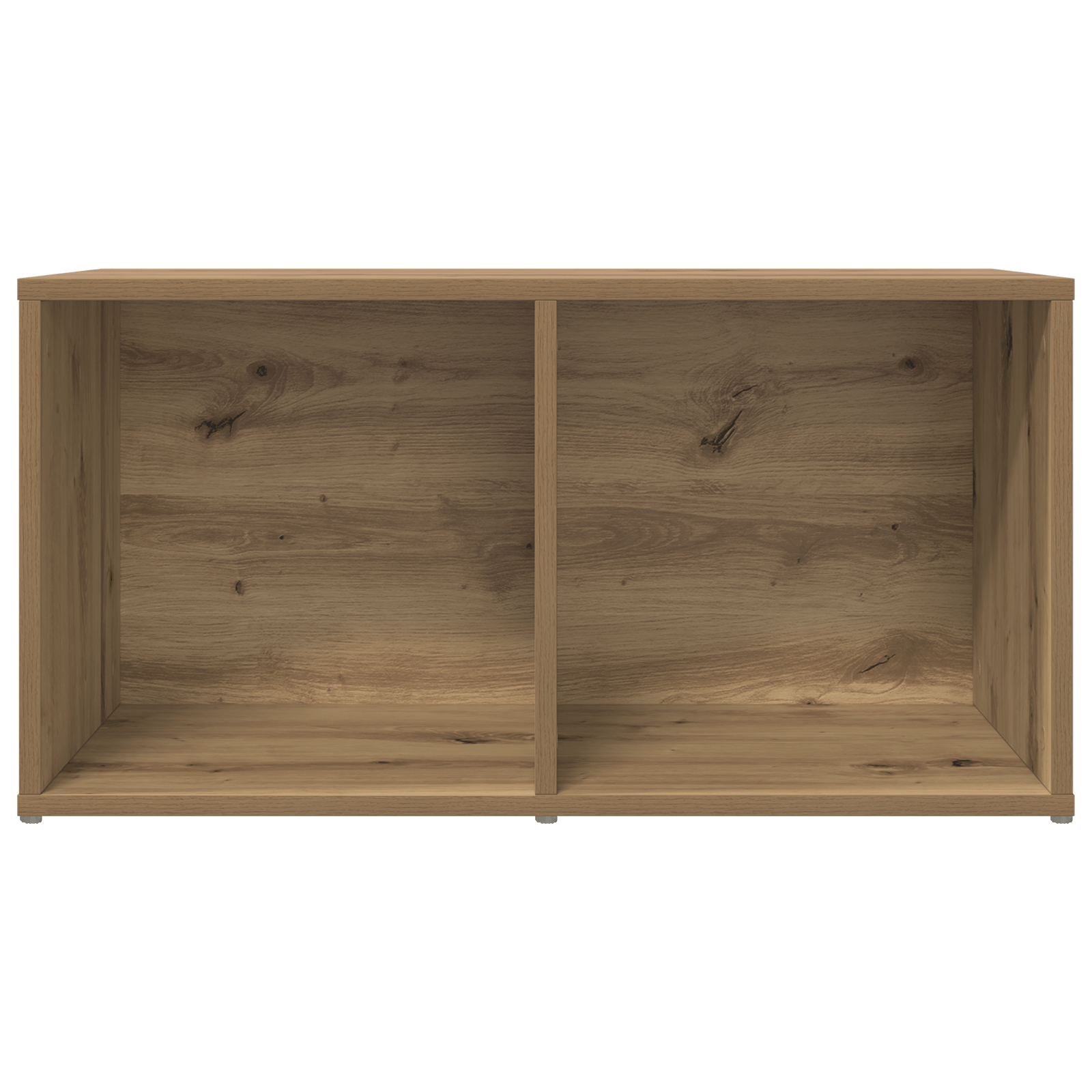 Cabinet TV cu depozitare stejar artizanal Lemn compozit — imaginea 5